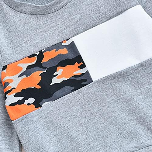 Stylish Toddler Camouflage Sweatsuit Set