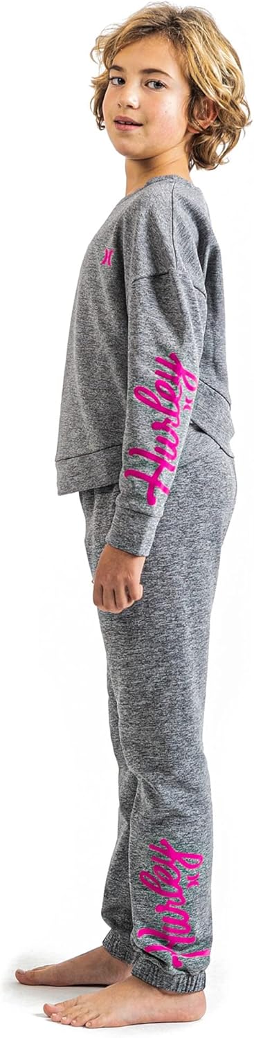 Girls Soft Knit Jogger Pants