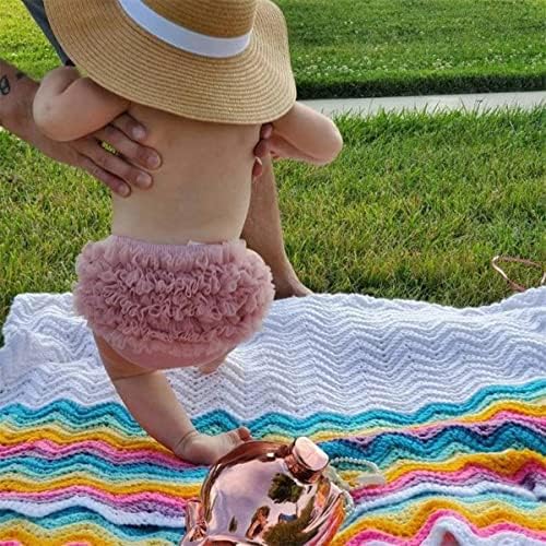 2 Pack Toddler Girls Bloomers with Ruffle and Bowknot Design