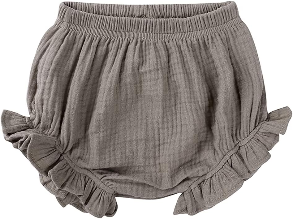 MYGBCPJSPerfect 3-Pack Toddler Cotton Linen Blend Bloomer Shorts