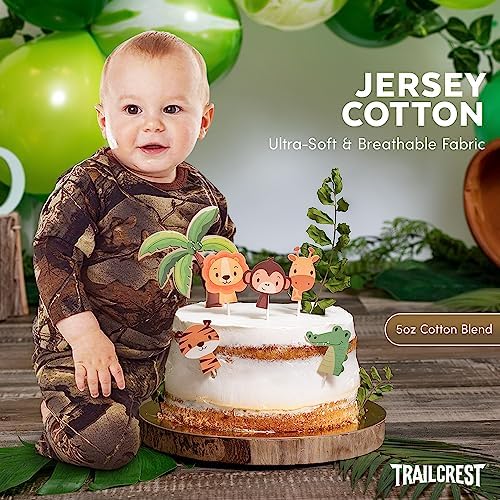 TrailCrest by Treel Toddler Cotton Camo T-Shirt and Pants Set