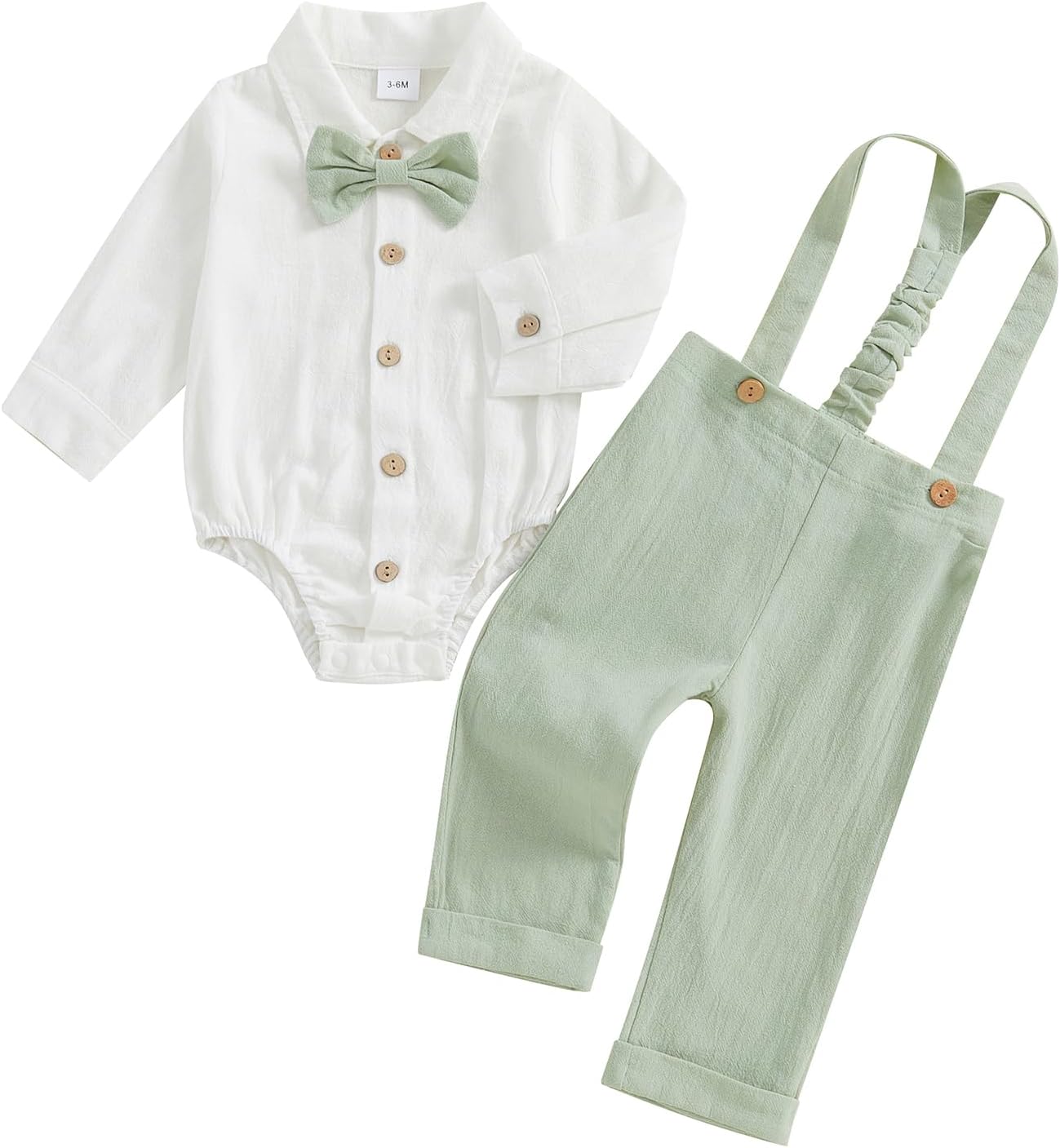 MABABY Baby Boy Romper Set