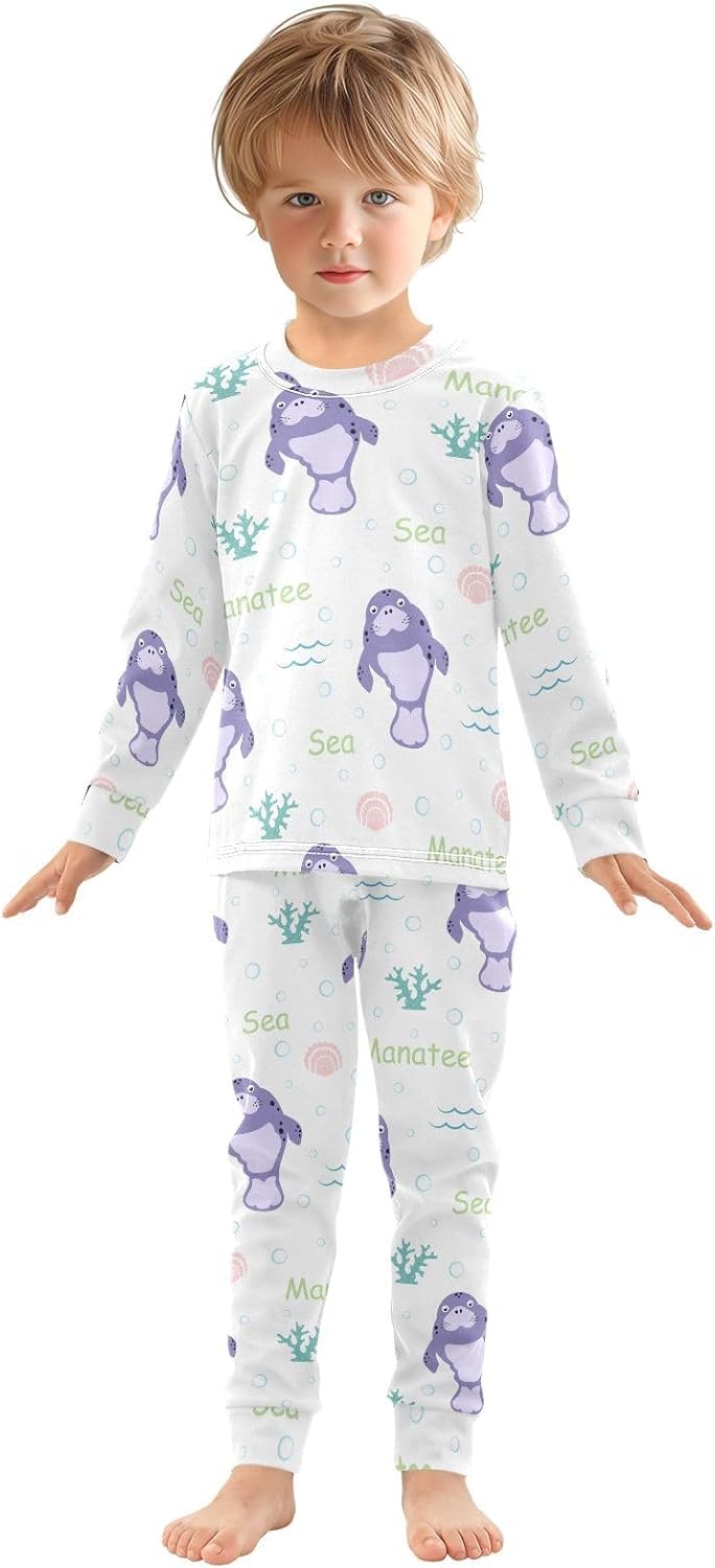 Soft Cotton Pajama Set for Sleep Play - Cute Pajamas for Kids