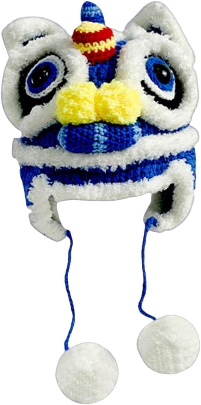 Almencla Traditional Chinese New Year Crocheted Hat