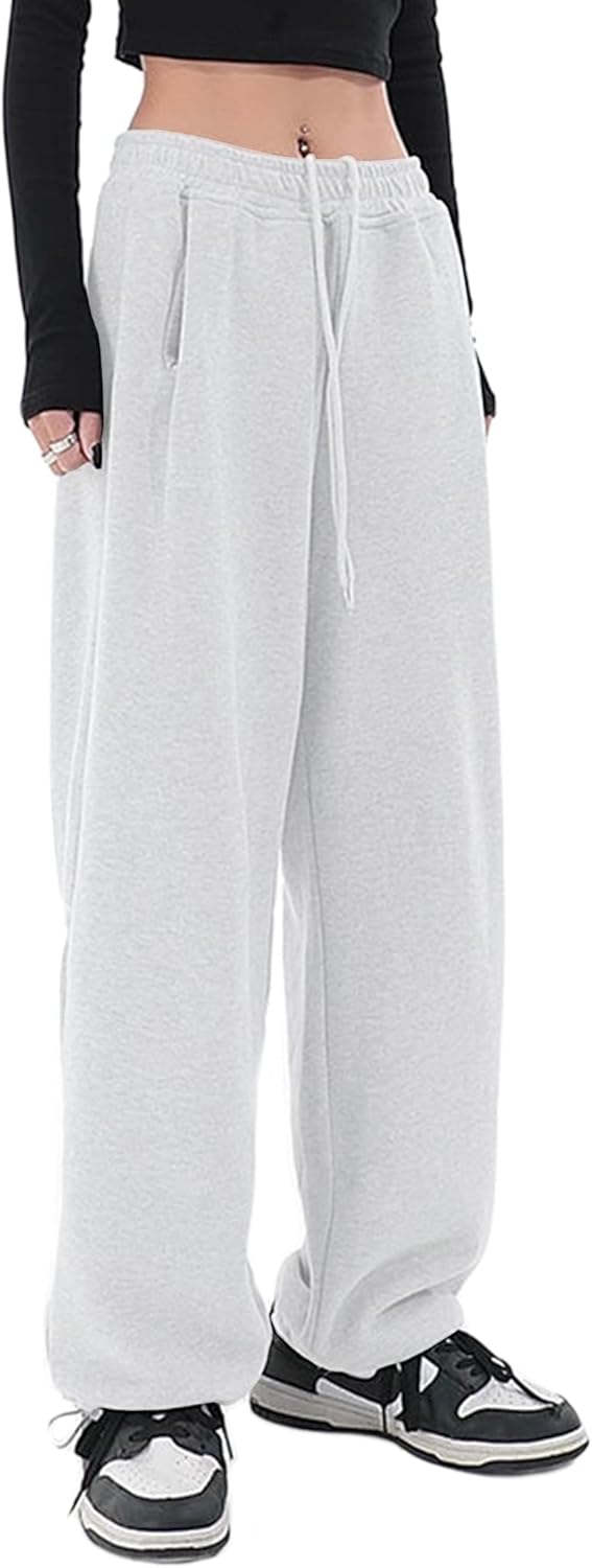 Kiench Girls High-Waisted Joggers