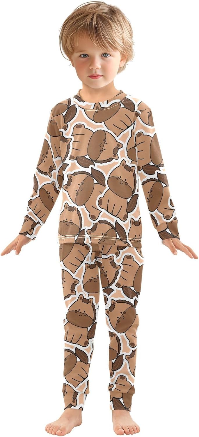 Soft and comfortable Pajama Set for Kids ages 18M-8Y