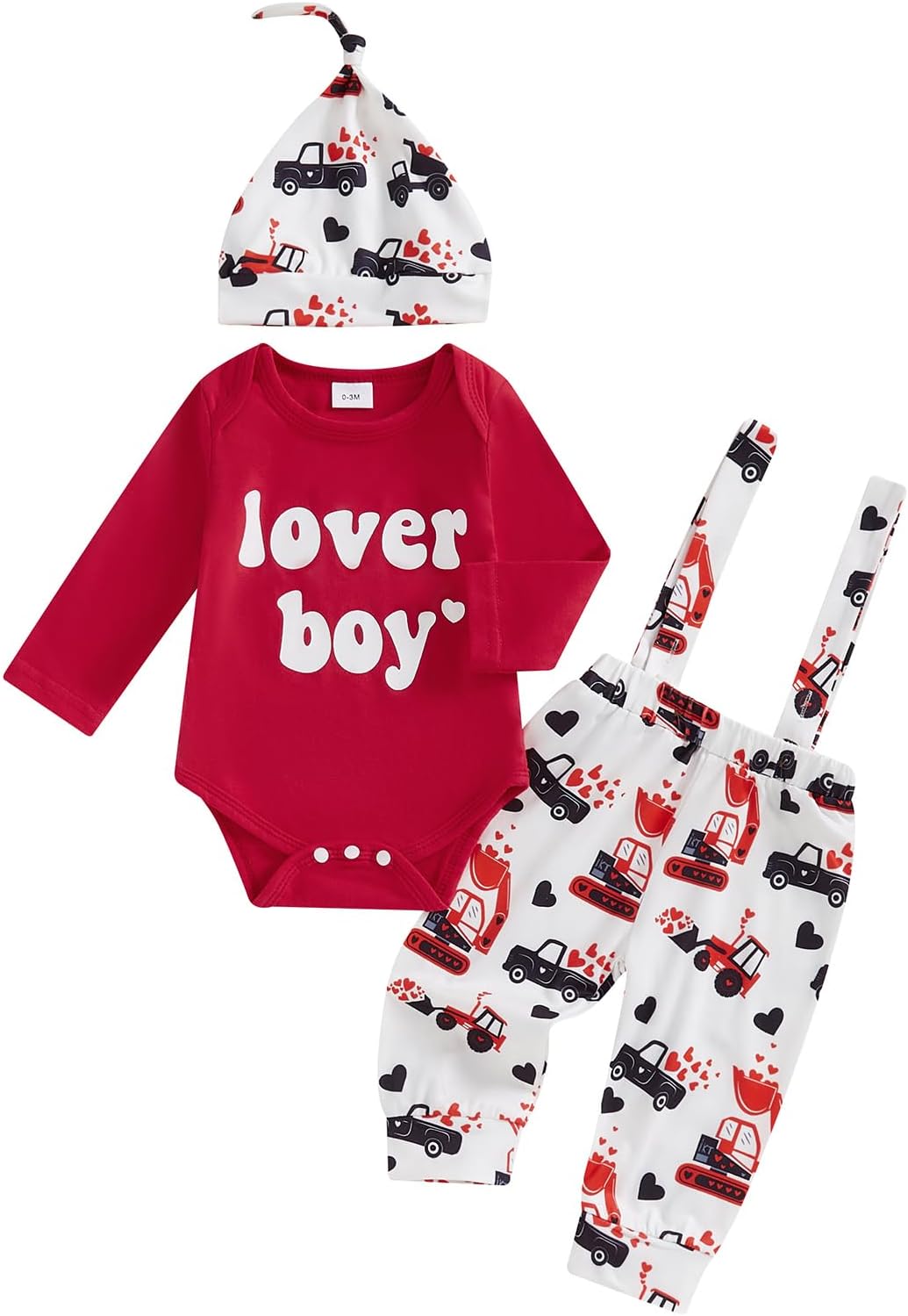 Kavousa Newborn Baby Boy Valentines Day Outfit - Trendy and Cuddling