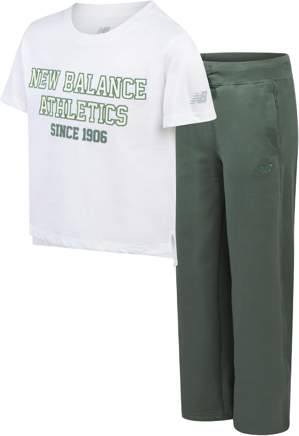 New Balance Girls Jogger Set 7-16