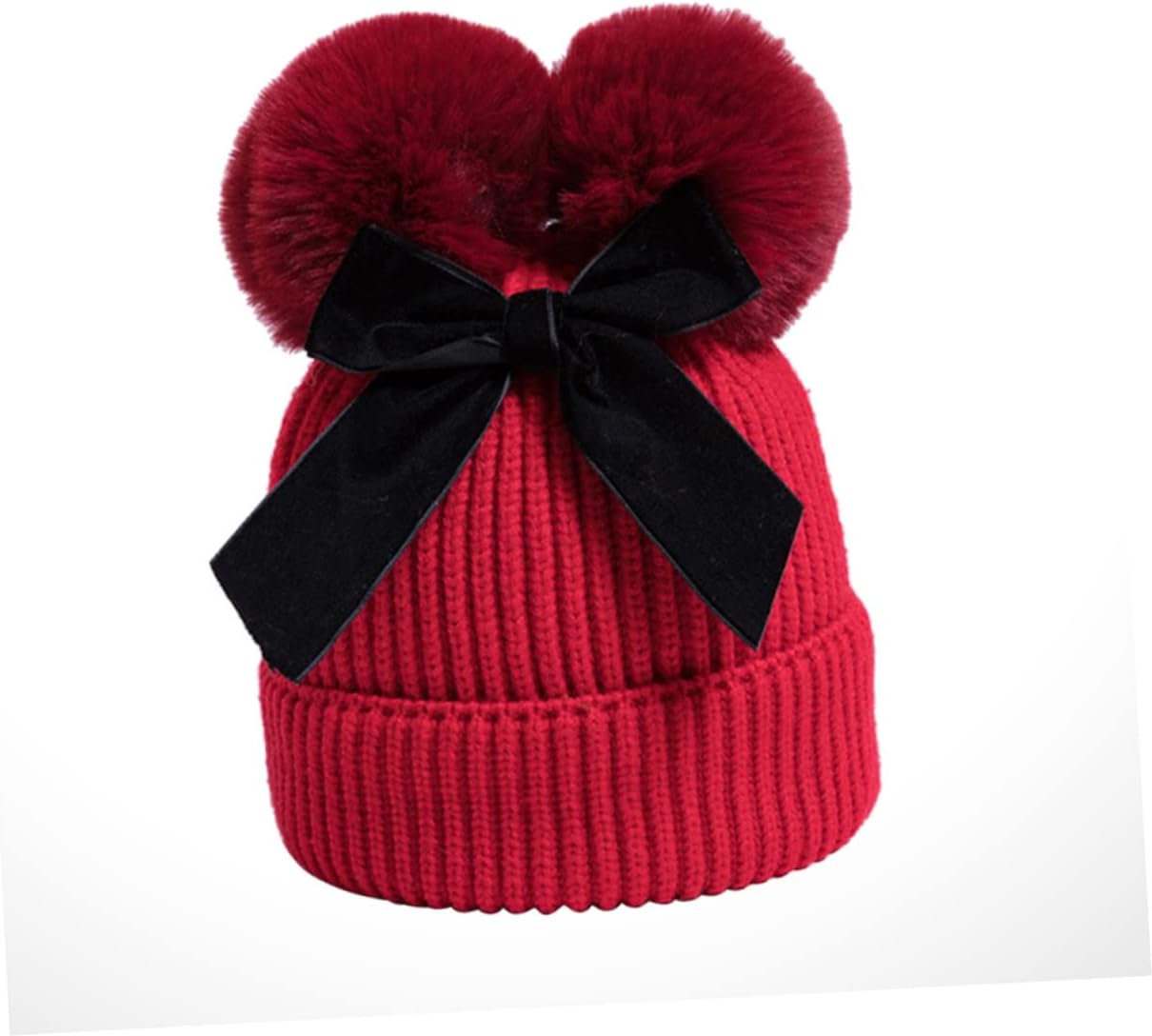LIFKOME Handmade Crochet Bow Hat for Boys Girls