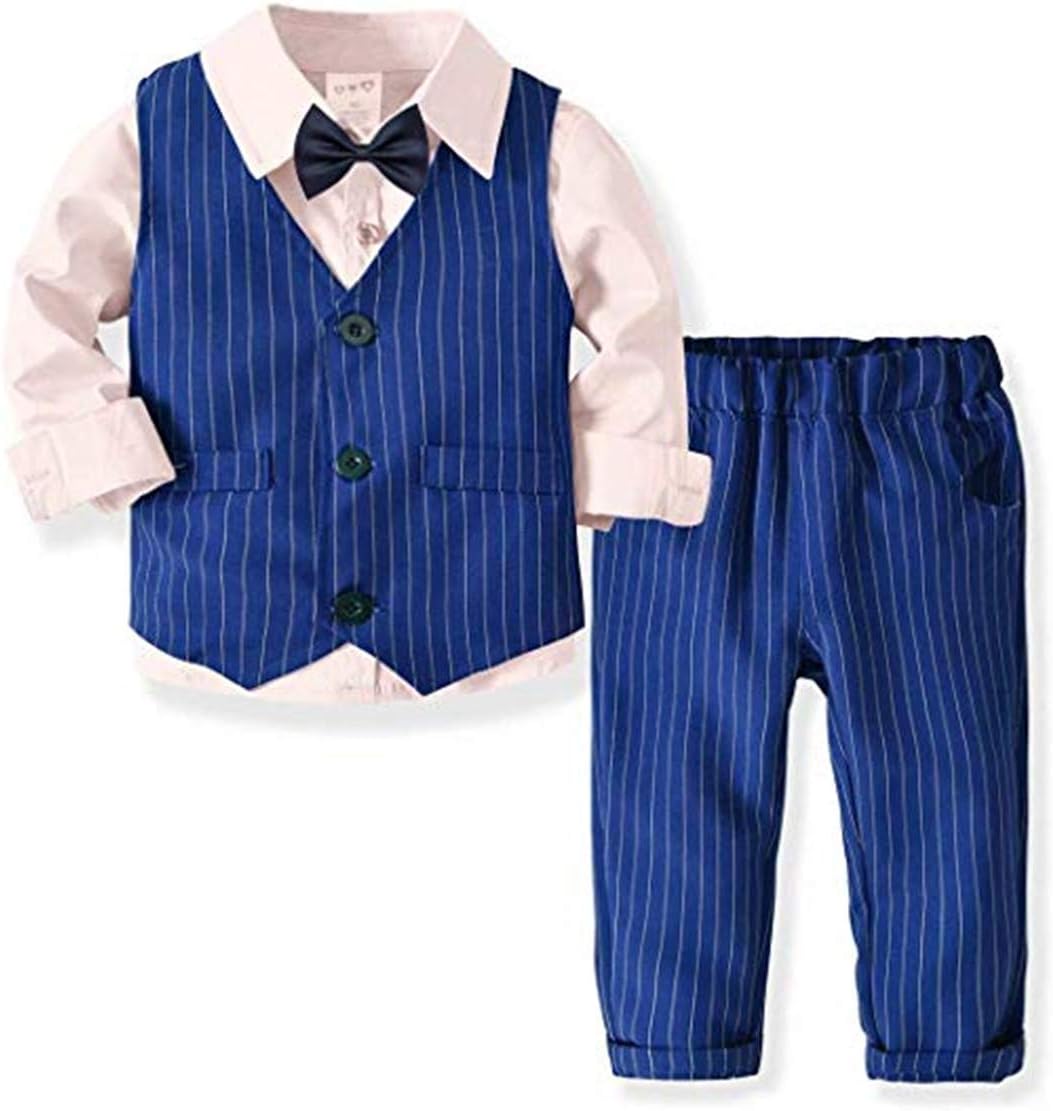 Little Toddler Boys Formal 4-Piece Suit 801-2T