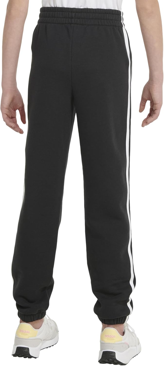 ADIDAS Girls Cotton Fleece Joggers Stretch Comfort and Style