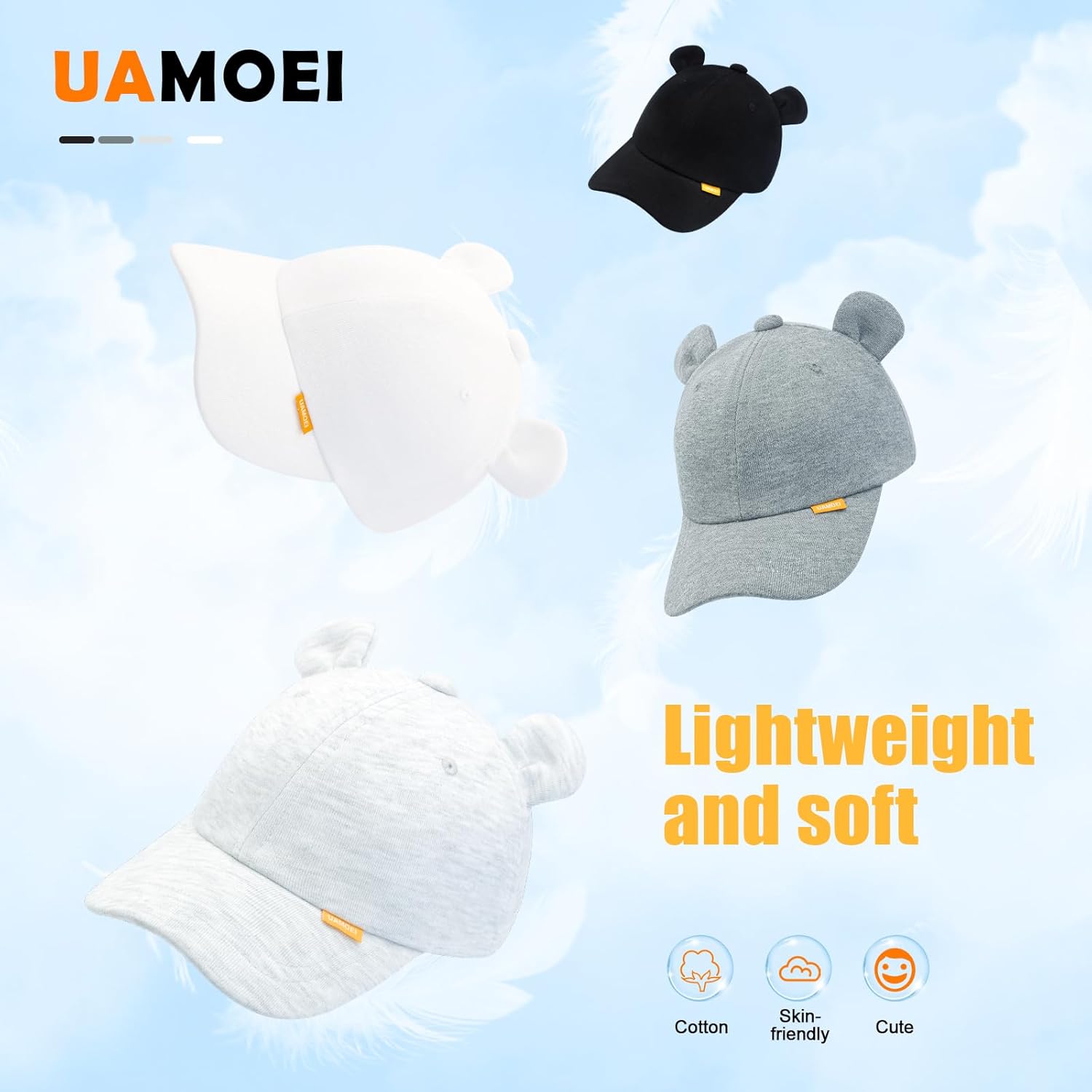 UAMOEI Toddler Baseball Cap