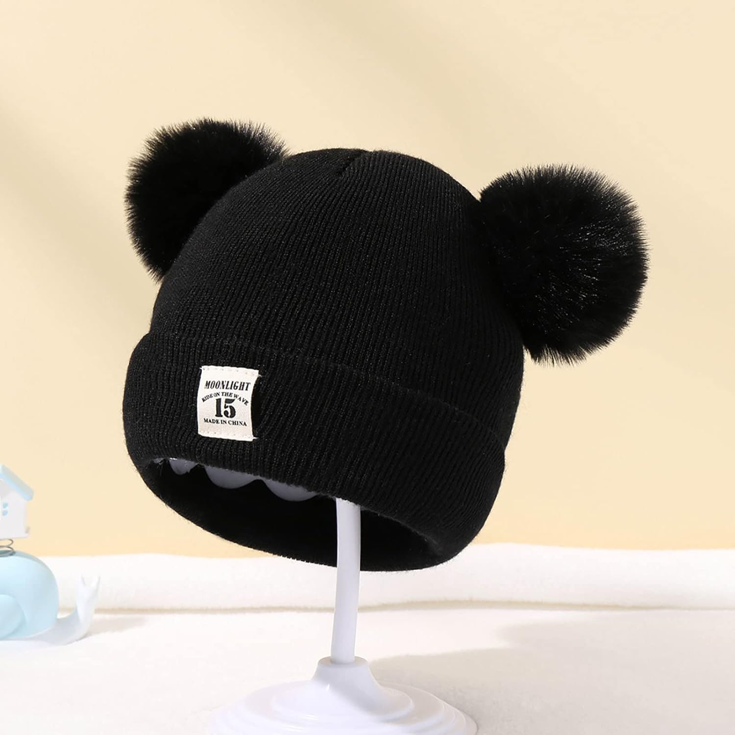 Winter Toddler Beanie Hats Set - Boys Girls