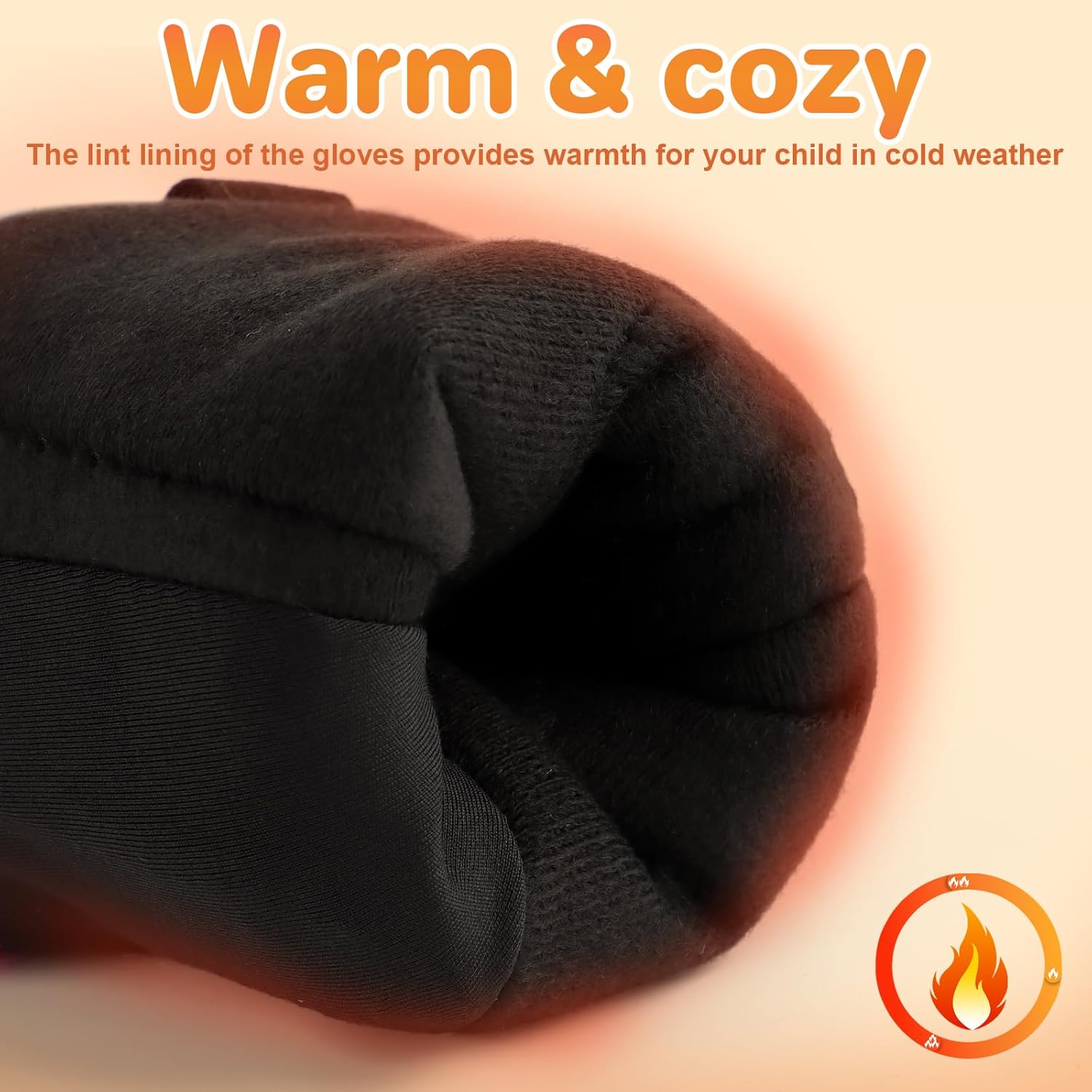 Warm Waterproof Winter Gloves for toddlers