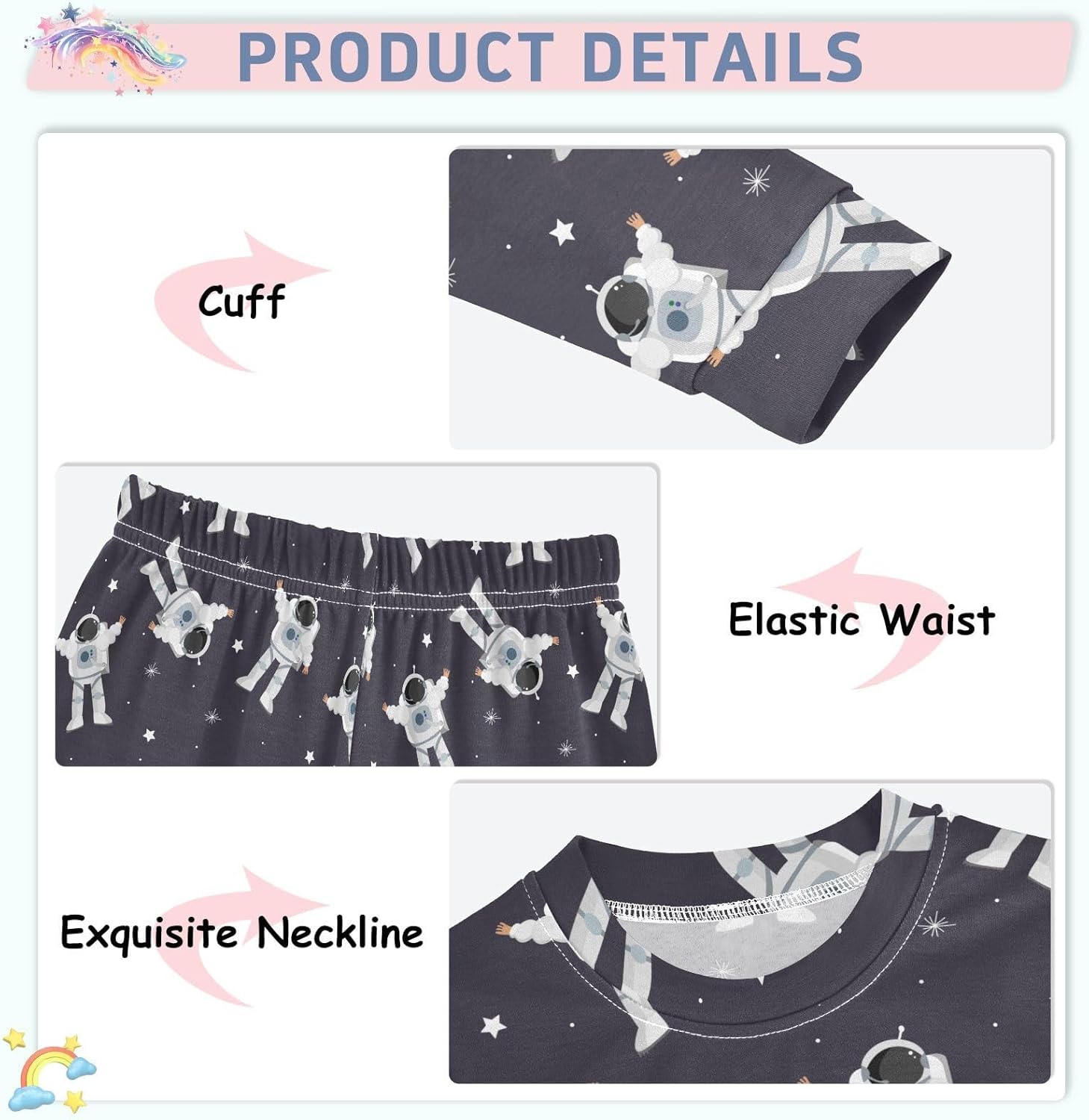 Cotton Sleepwear Set for Girls - Soft and Lightweight Pajamas