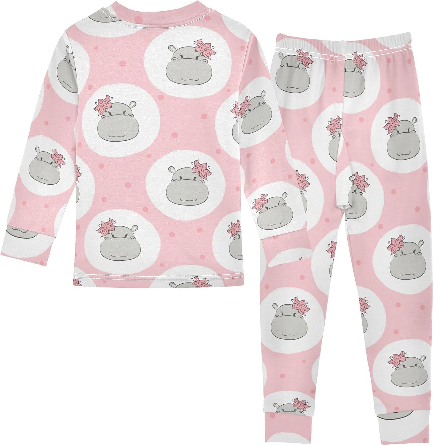 Adorable Long Sleeve Pajama Set for Girls