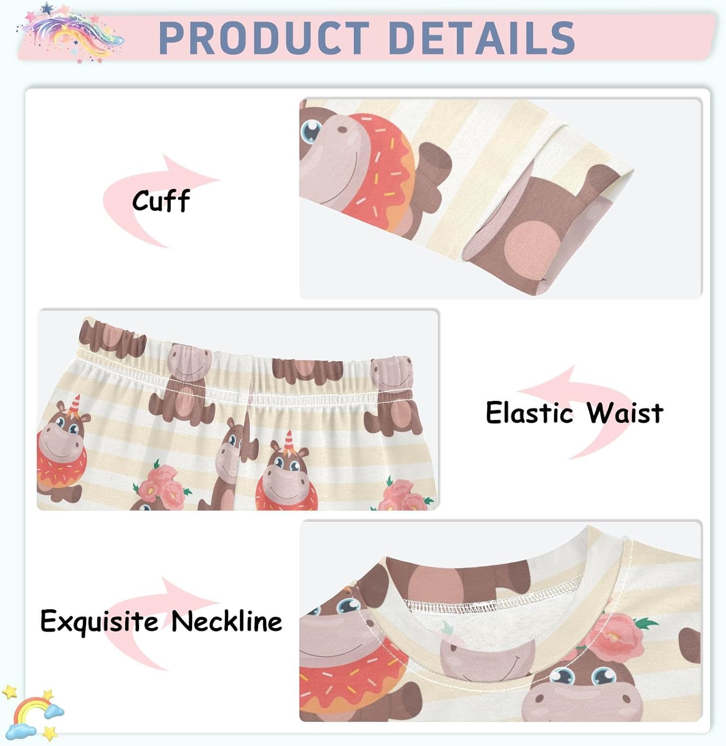 adorable cotton pajama set