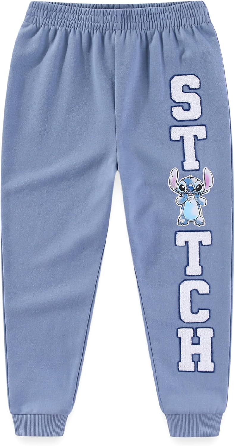 Minnie Mouse Stitch 2-Piece Cozy Fleece Pants for Girls