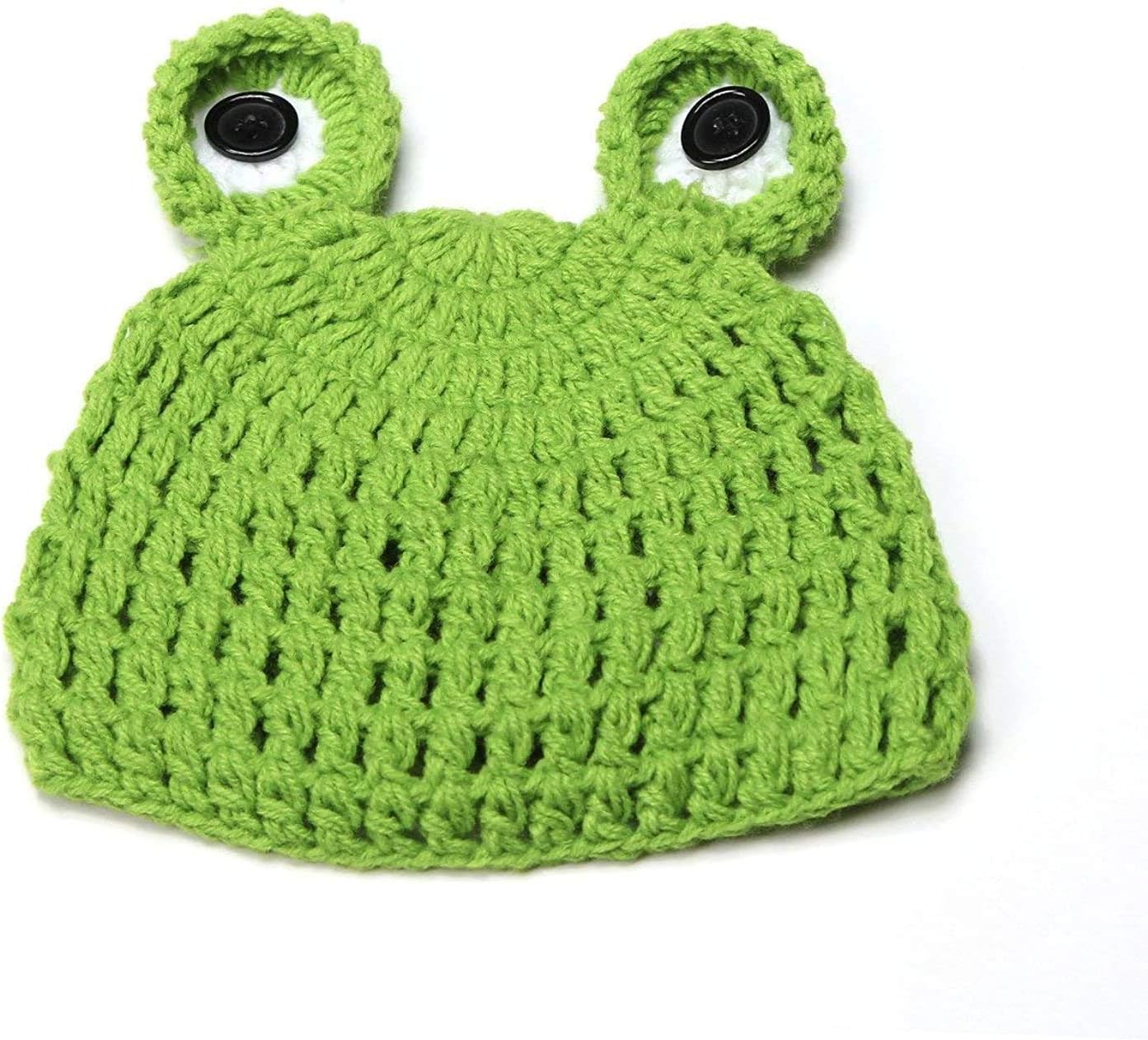 Frosted crochet beanies for baby photography