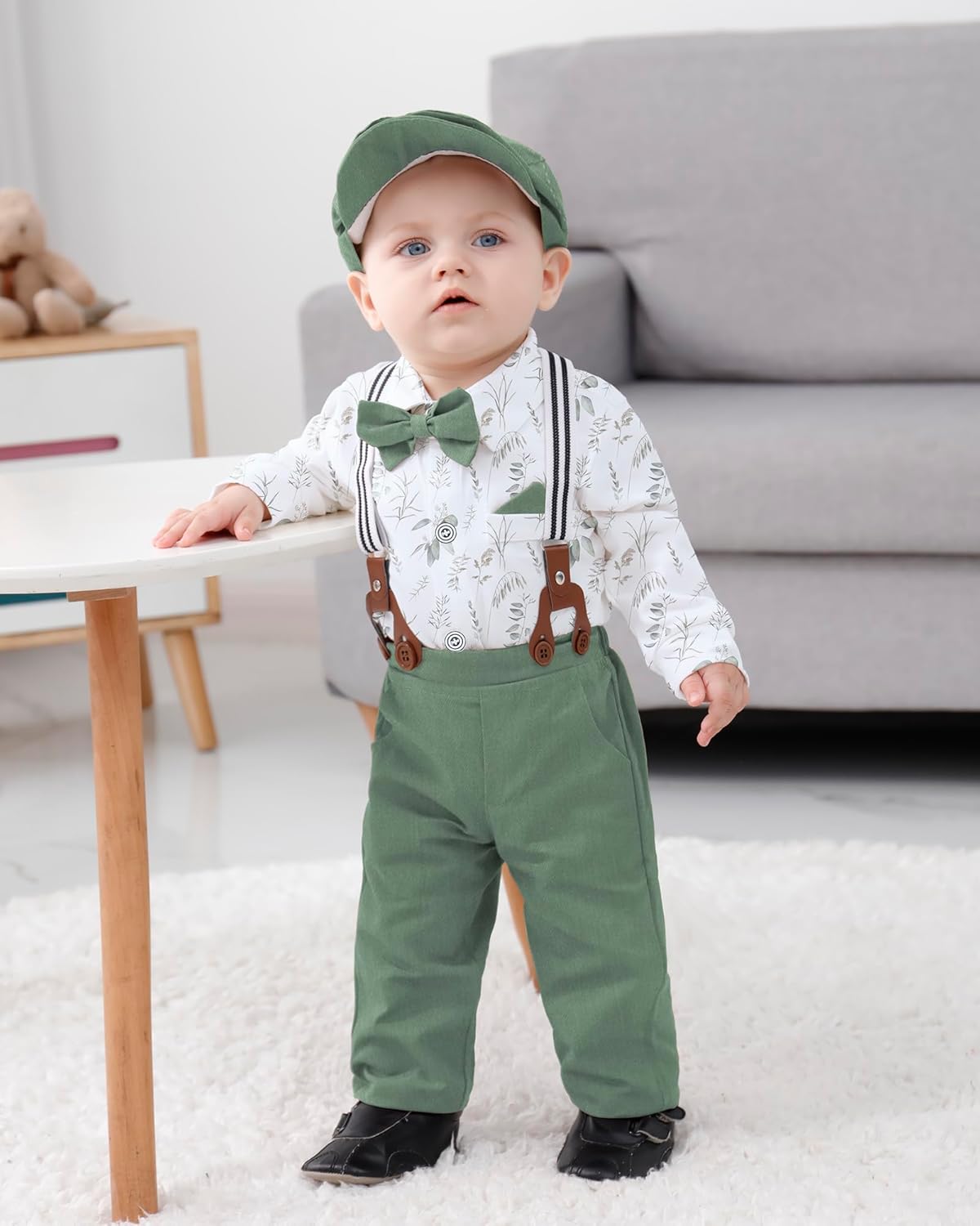 Perfectly Soft Baby gentleman Tuxedo Set for Boys 0-18M