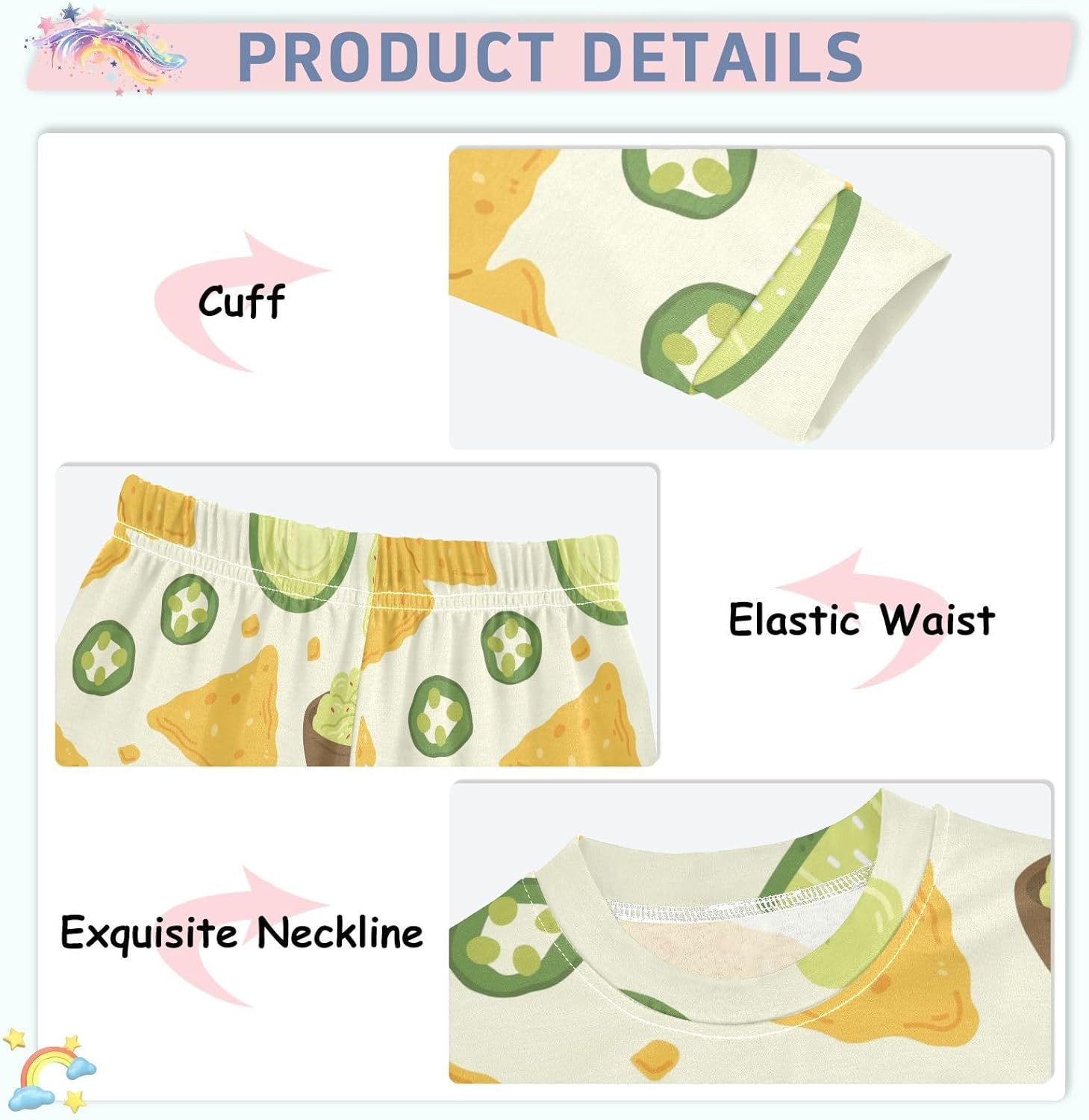 Comfortable Long Sleeve Pajama Set for Kids