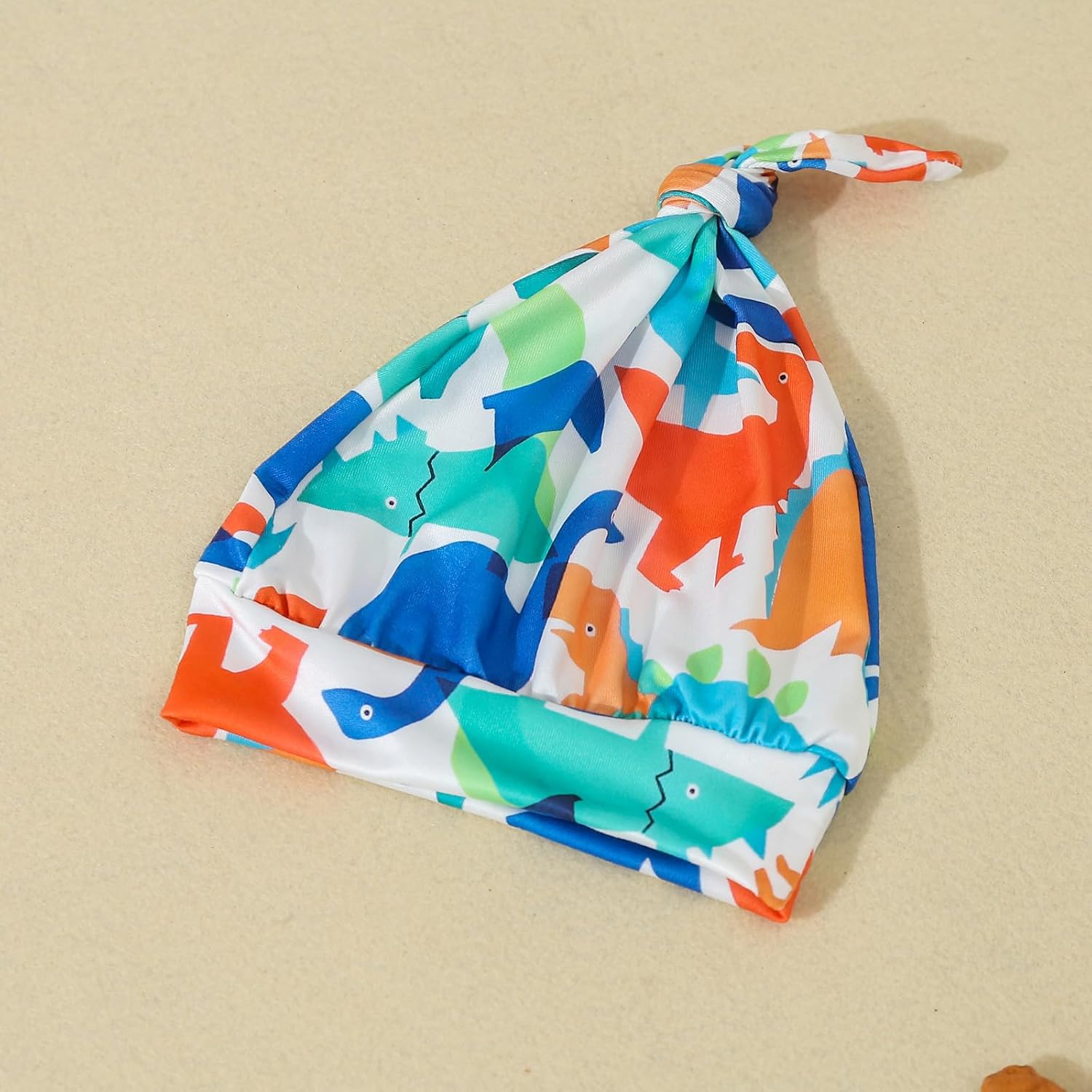 Baoji Newborn Boys Fall Romper Dinosaur Print Set