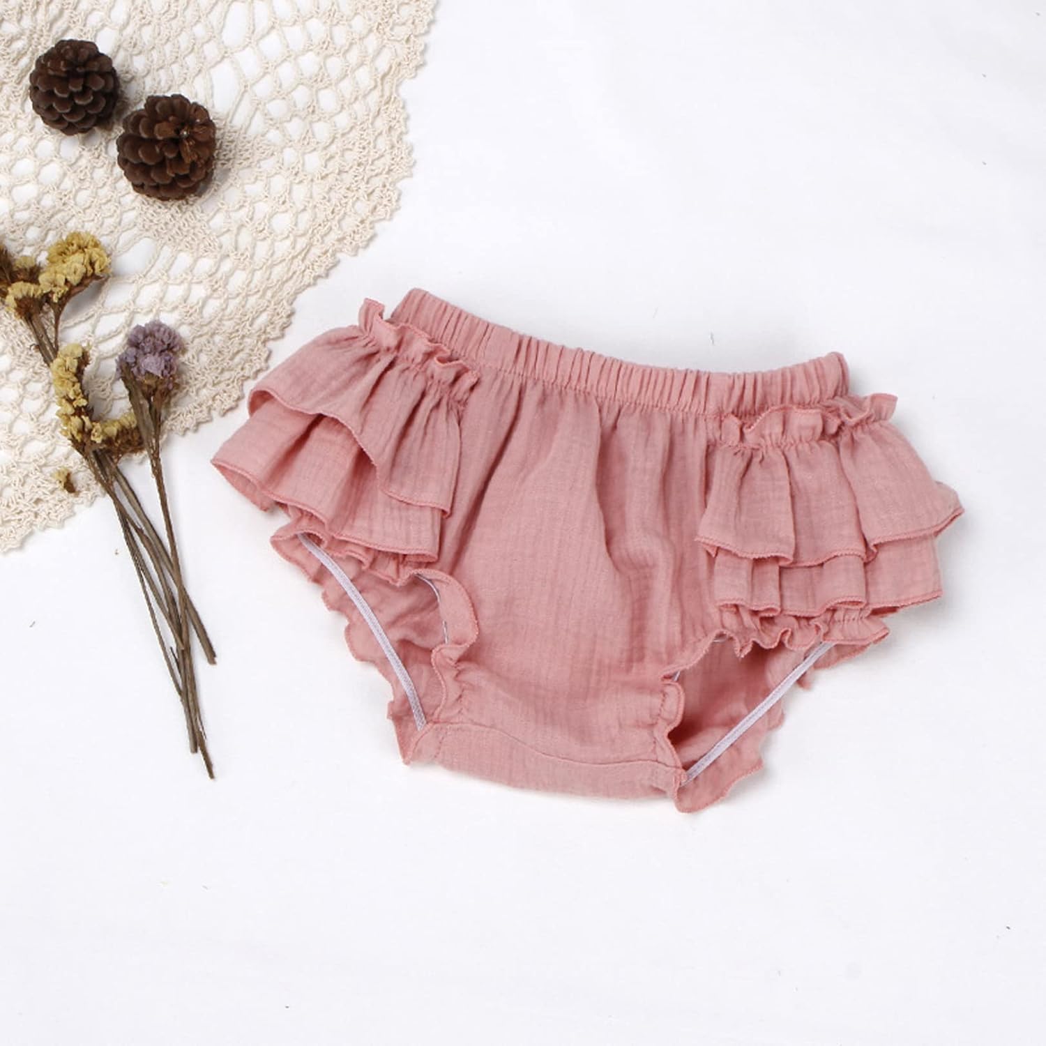 EISHOW Unisex Baby Shorts Diaper Covers - Soft Comfortable and Stylish