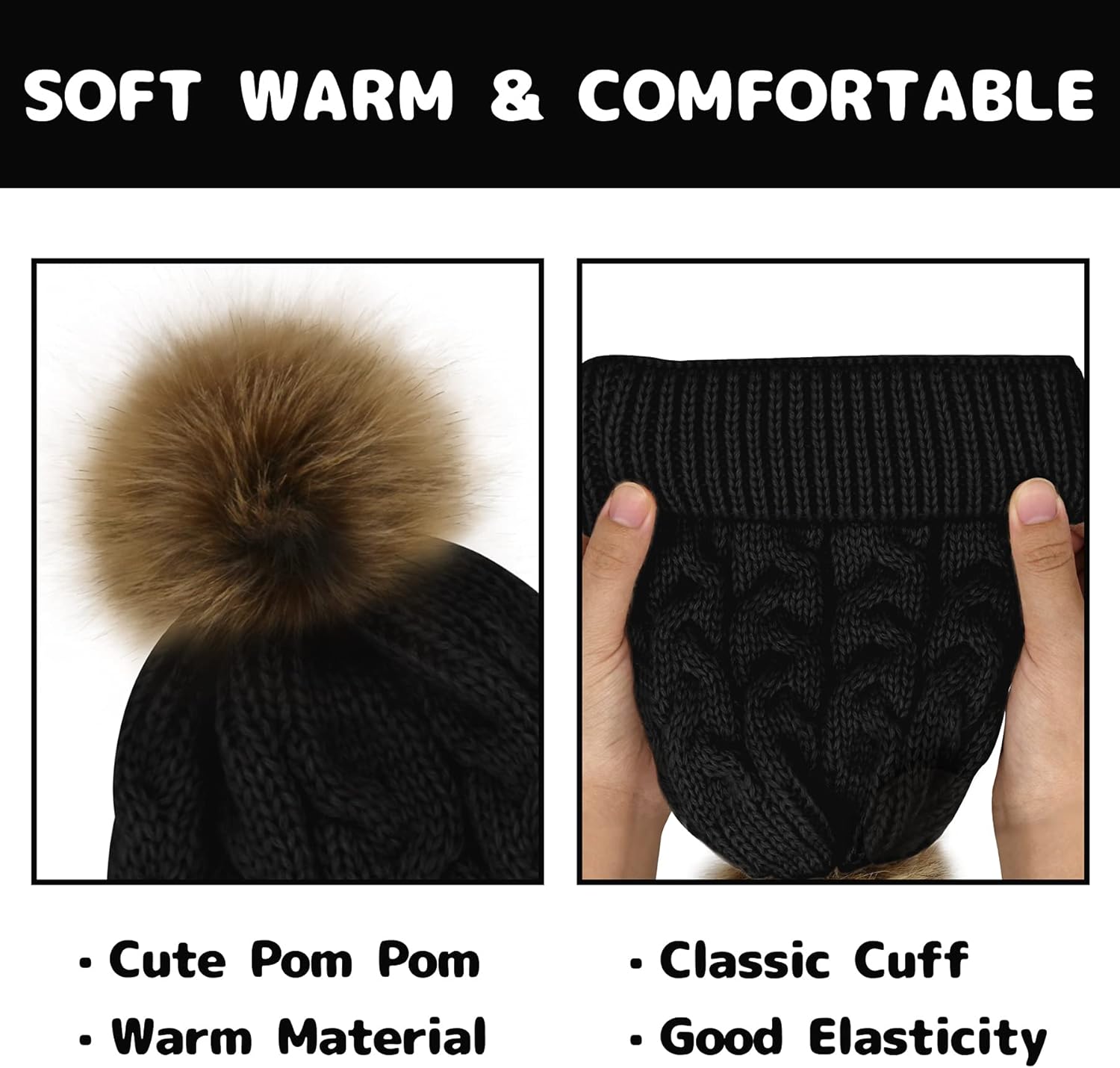 Olreco Toddler Winter Hats for Boys and Girls