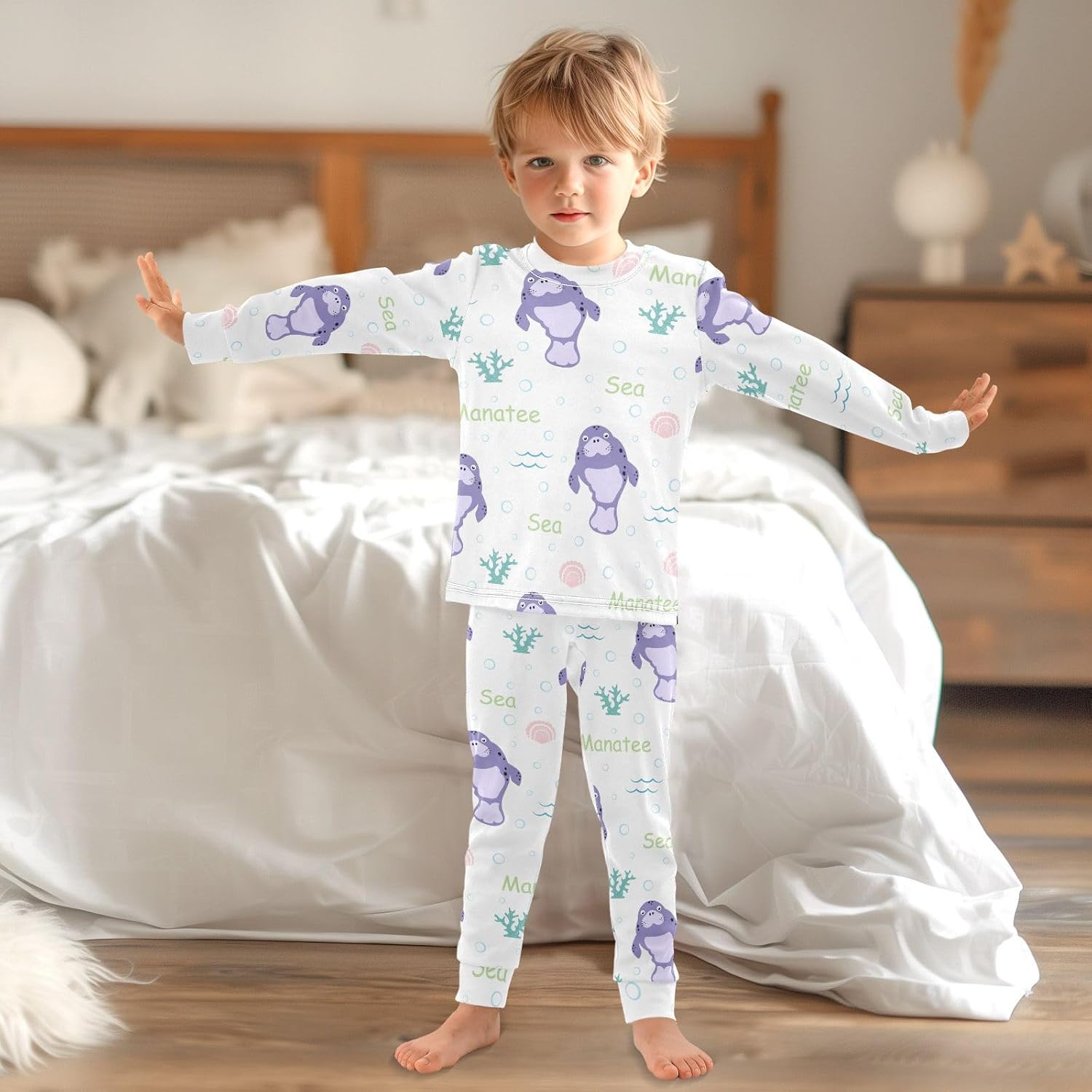 Soft Cotton Pajama Set for Sleep Play - Cute Pajamas for Kids