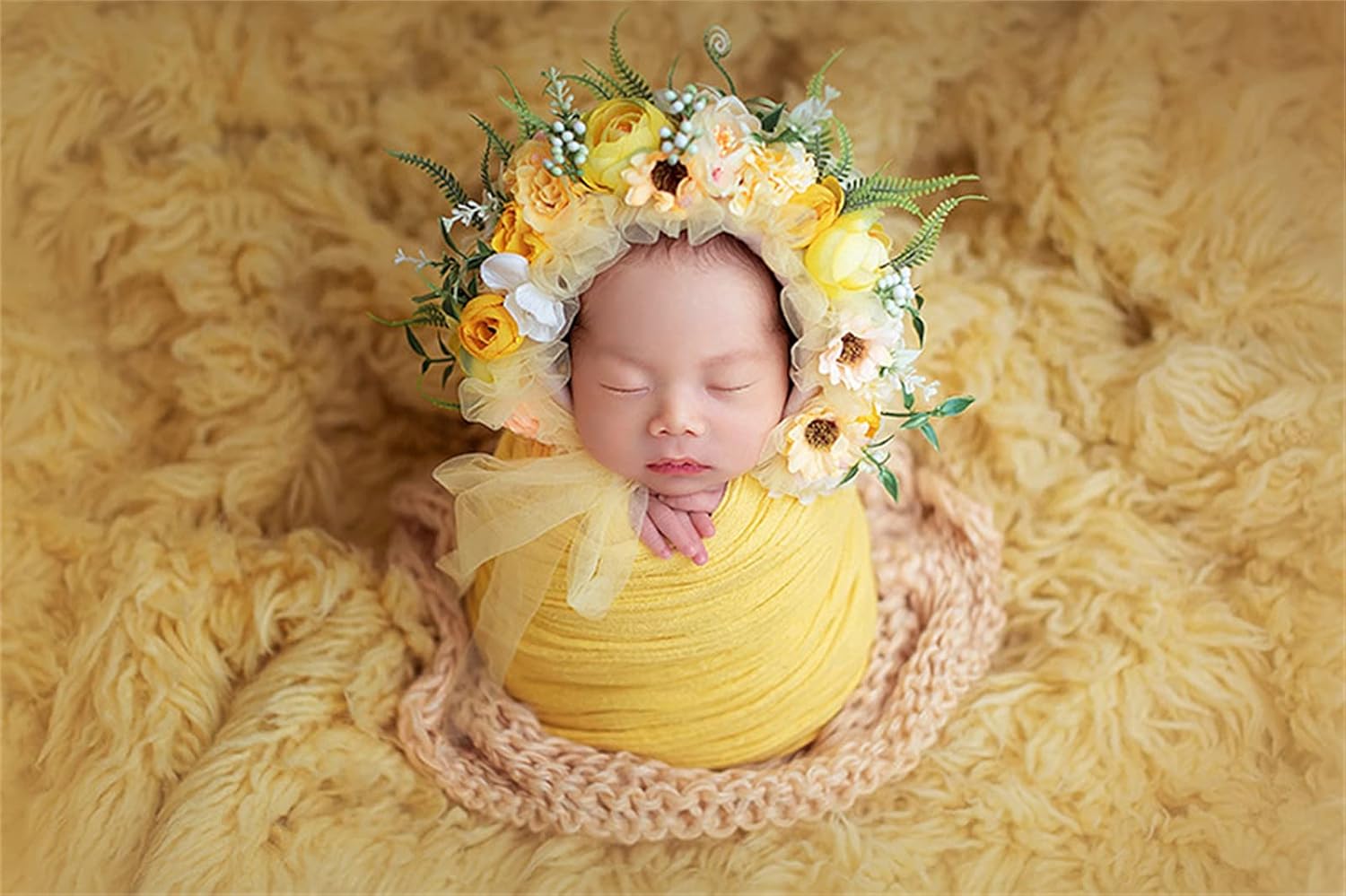 Bloom with Style Newborn Floral Headband
