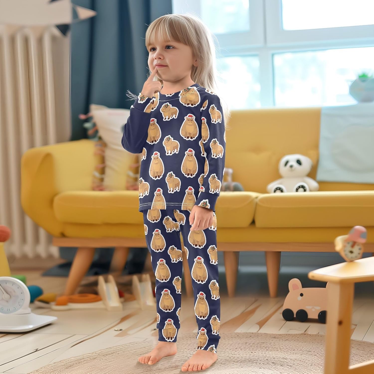 Cute Pajama Set Snug Fit for Kids