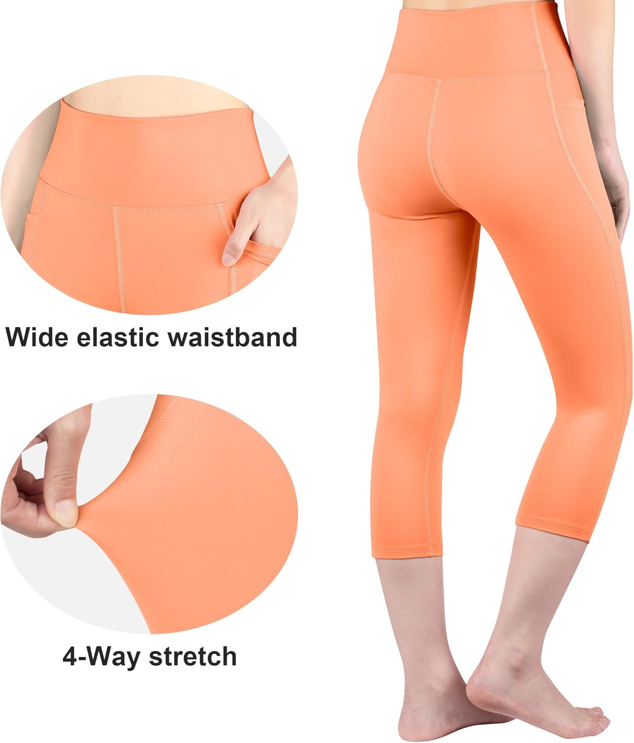 Big Elephant 3-Pack Girls Yoga Leggings