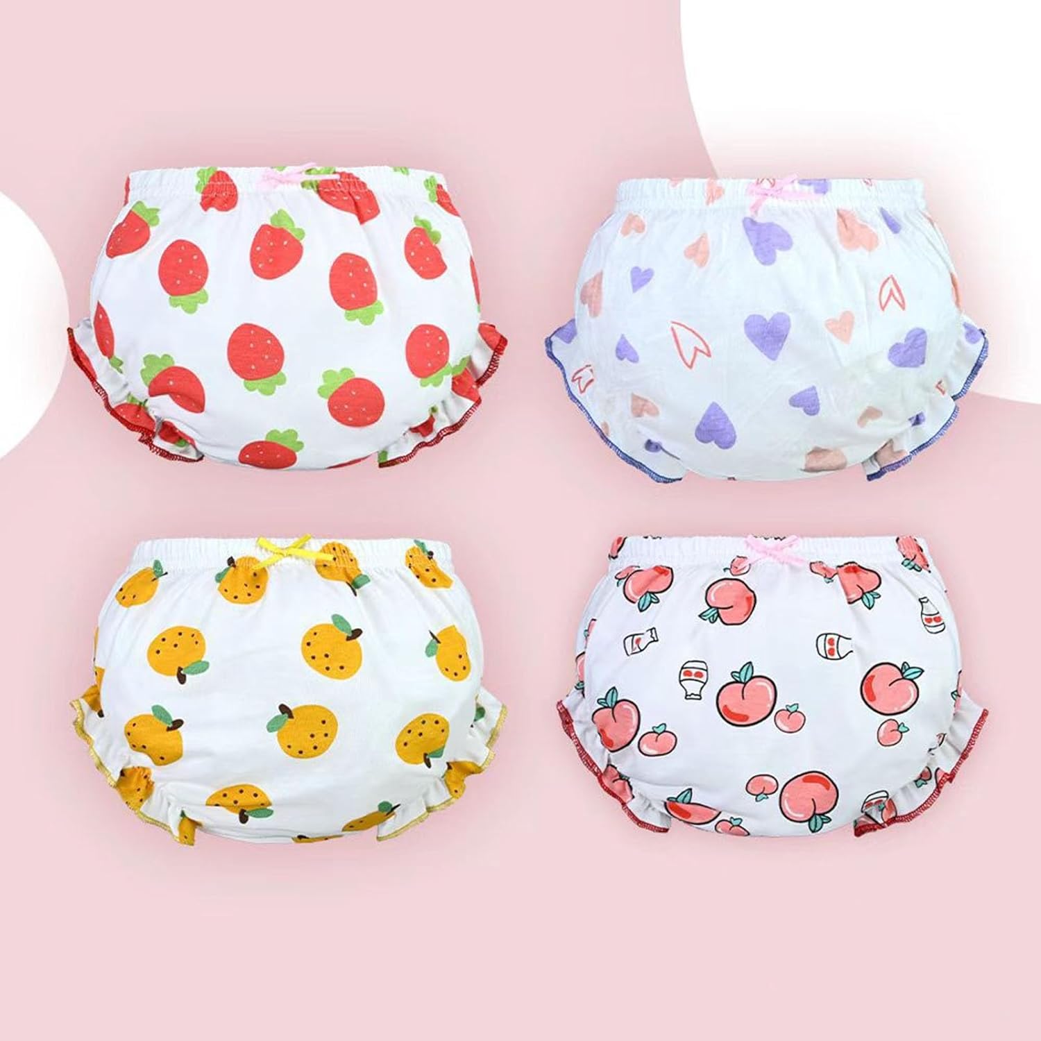 Adorable Diaper Cover for Baby Girls Soft Breathable
