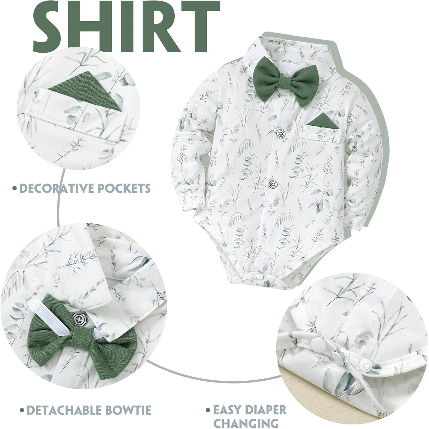 Perfectly Soft Baby gentleman Tuxedo Set for Boys 0-18M