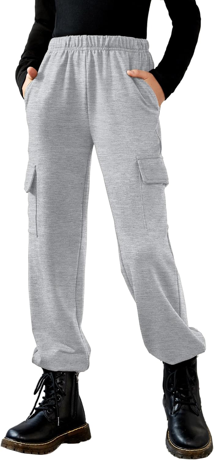 Arshiner Girls Joggers - Soft Breathable Perfect Fit
