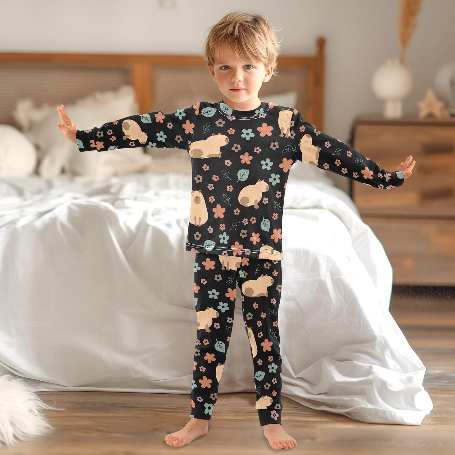 Snug Sleep Set Soft Cotton Pajamas for Kids