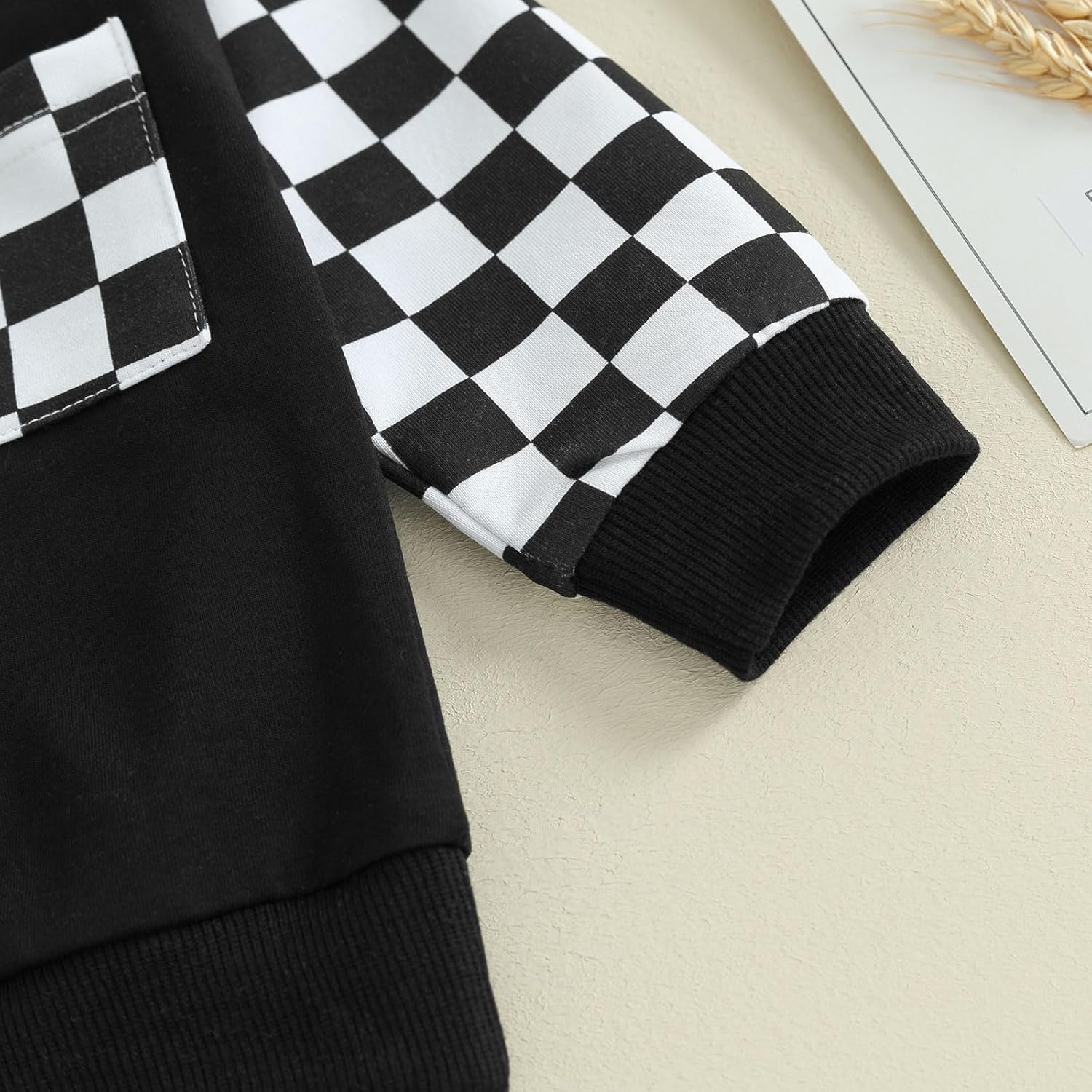 Ursobutegl Color Block Toddler Boys Outfit