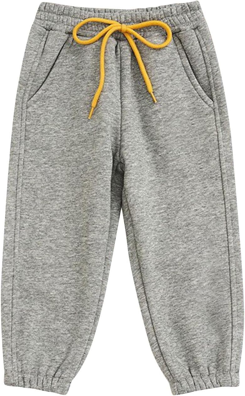 Elastic Waistband toddler boys sweatpants soft and stretchy