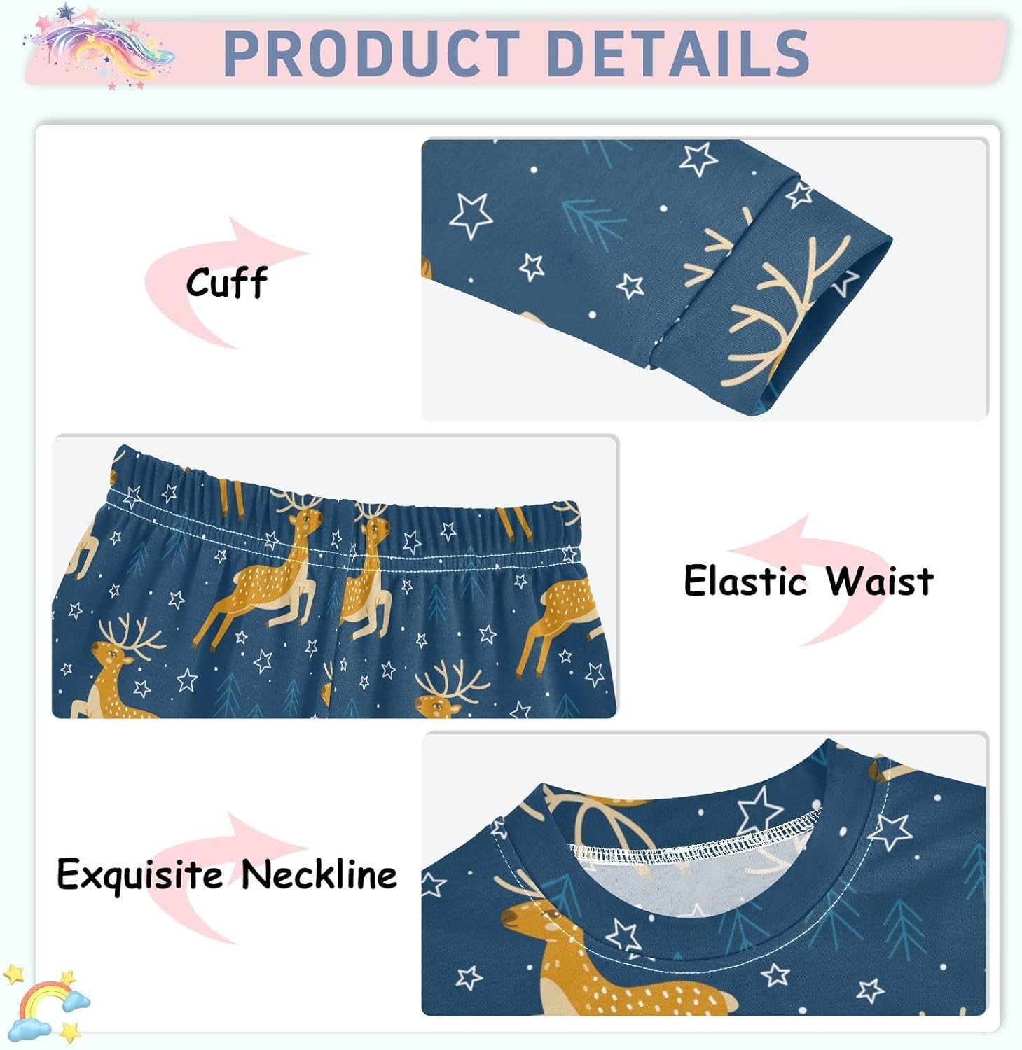 Cozy and Stylish Pajama Set for Girls