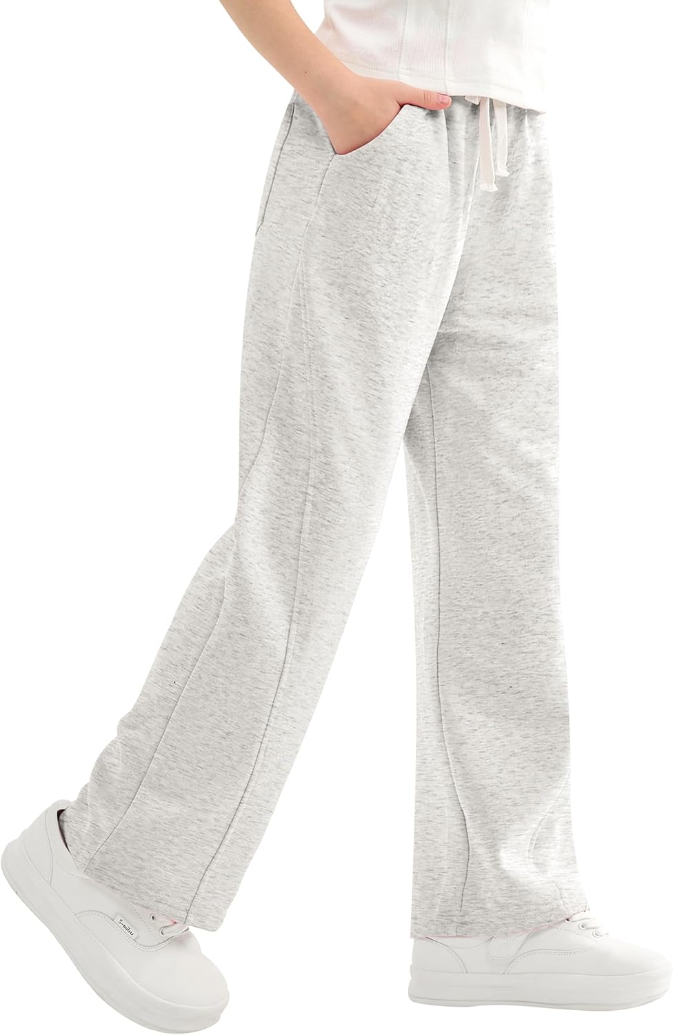 Comfy Wide Leg Sweatpants For Girls
