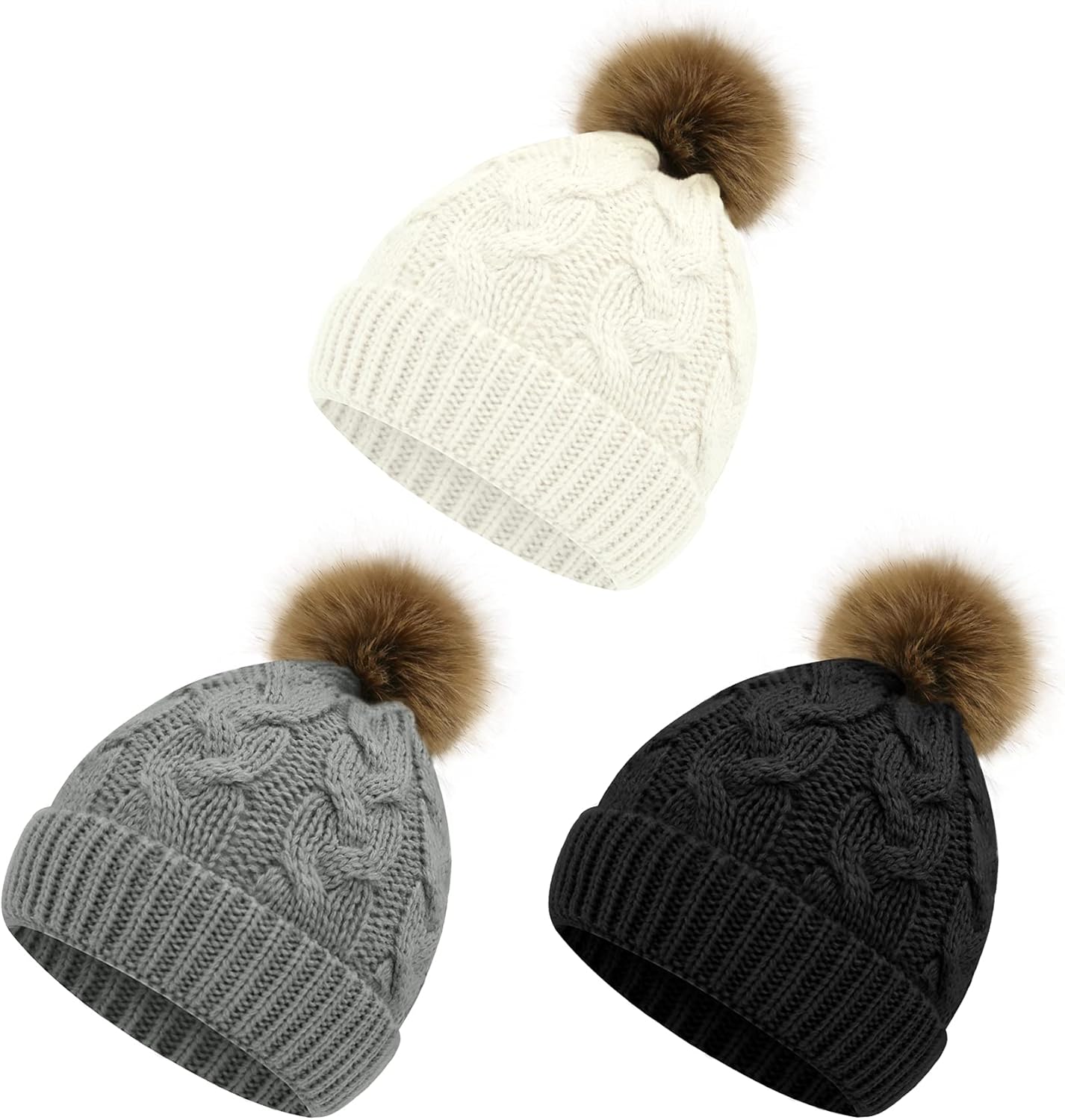 Olreco Toddler Winter Hats for Boys and Girls