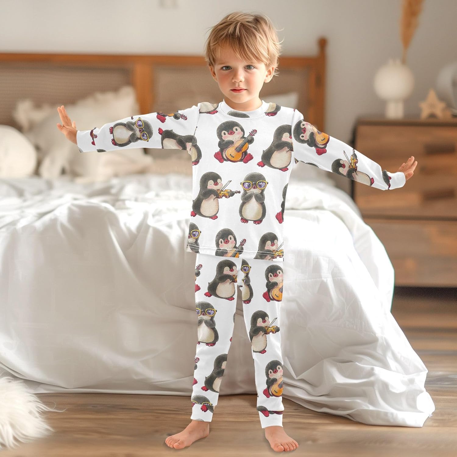 WIFIU Pajama Set for Boys and Girls