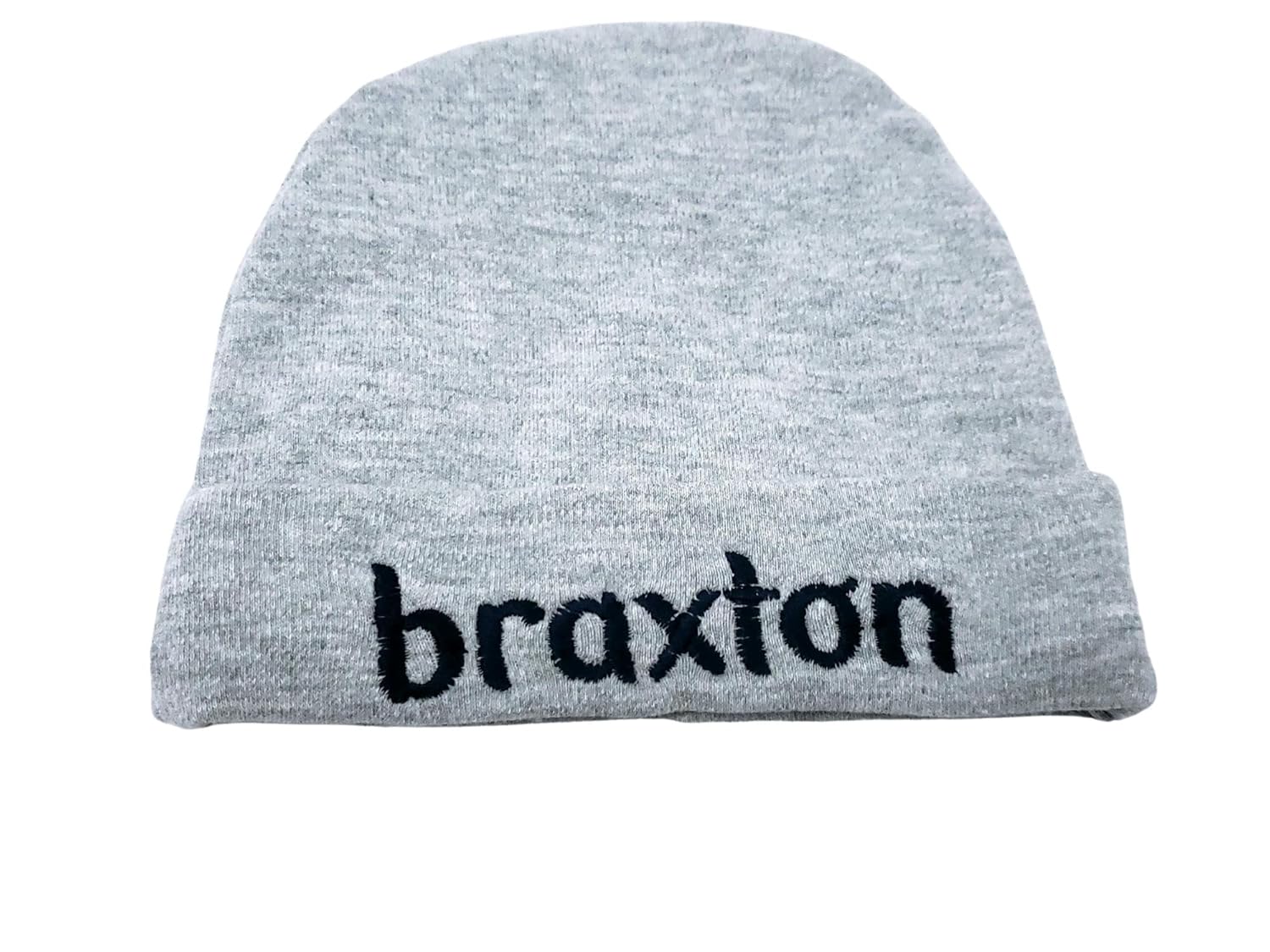 New Baby Boy Embroidery Beanie Hat with Personalized coming home outfit