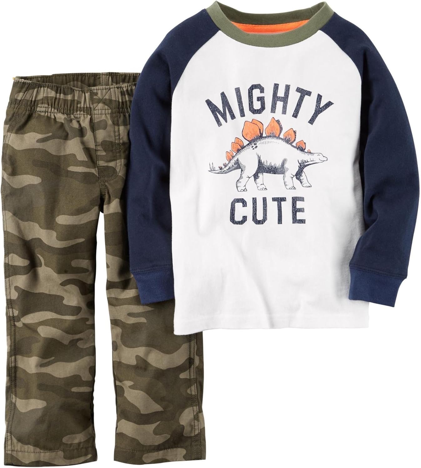 Carters Baby Boys 2 Piece Graphic Set Camo 9 Months