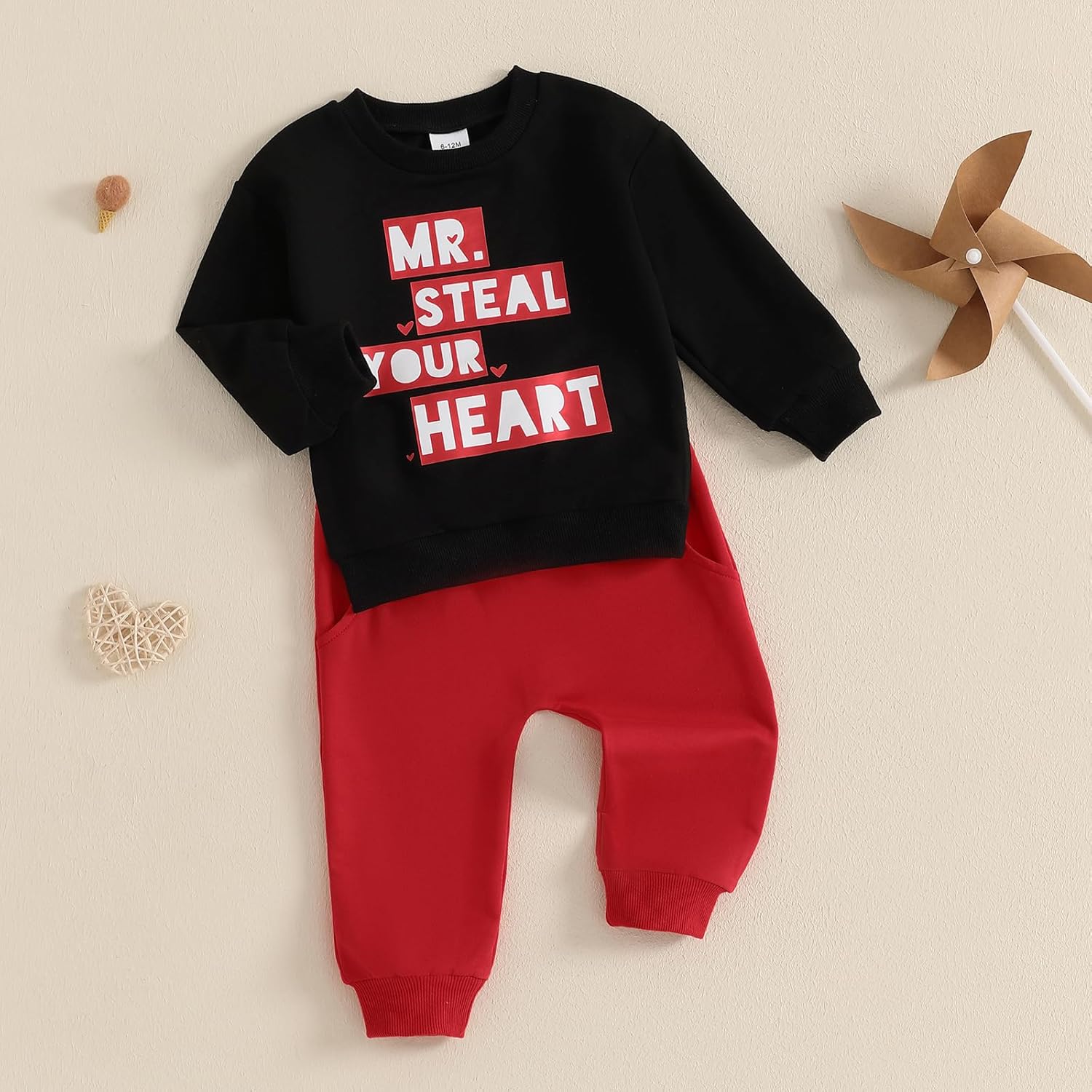 Toddler Boys Valentines Day Outfit Premium Cotton Blend Discour