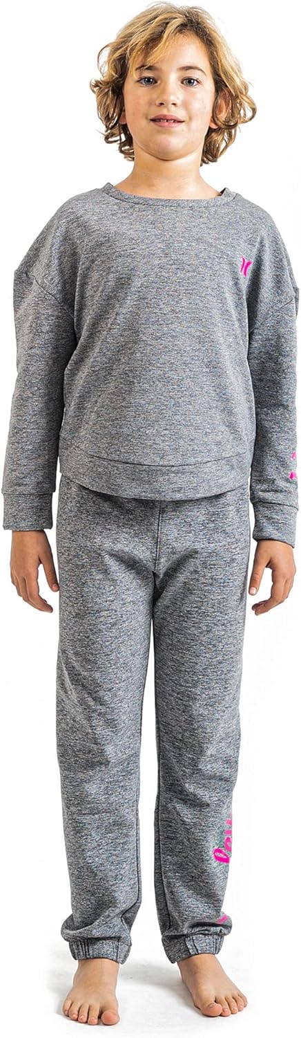 Girls Soft Knit Jogger Pants