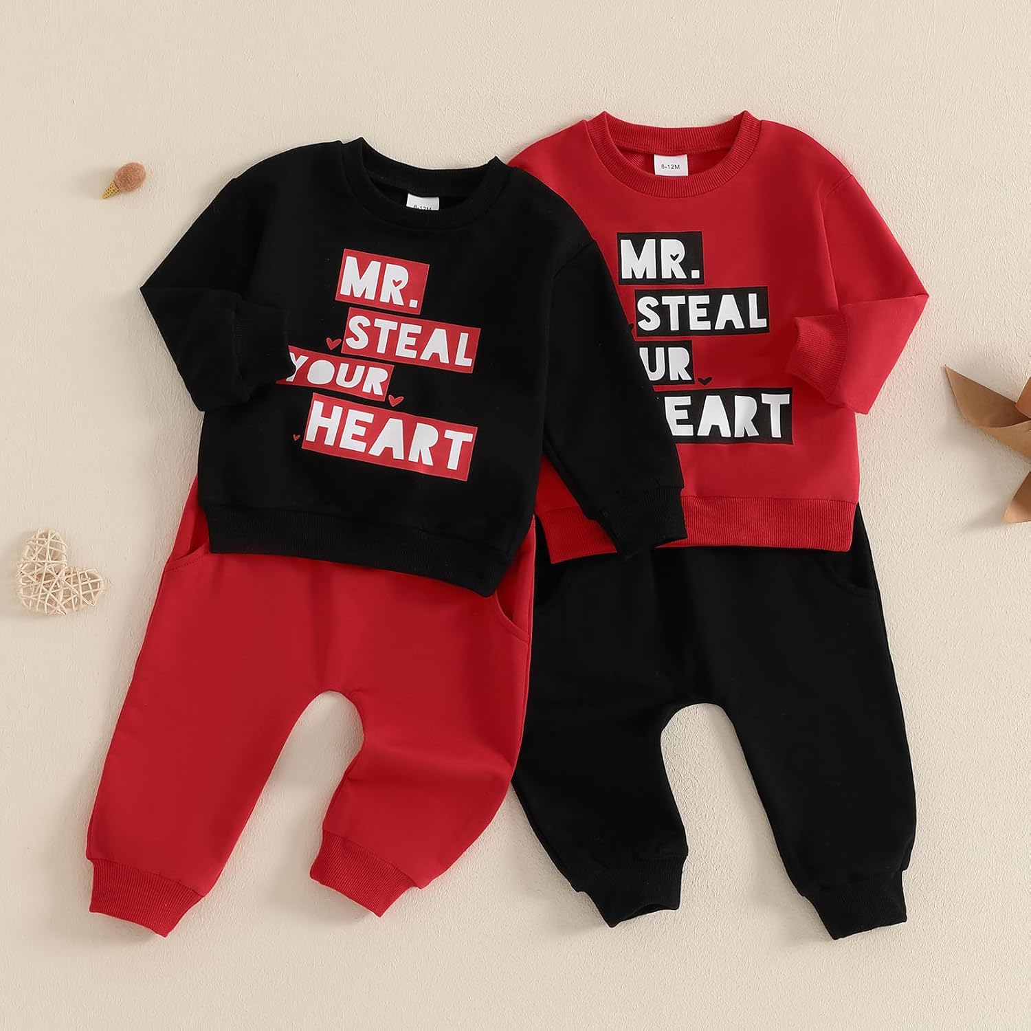 Toddler Boys Valentines Day Outfit Premium Cotton Blend Discour
