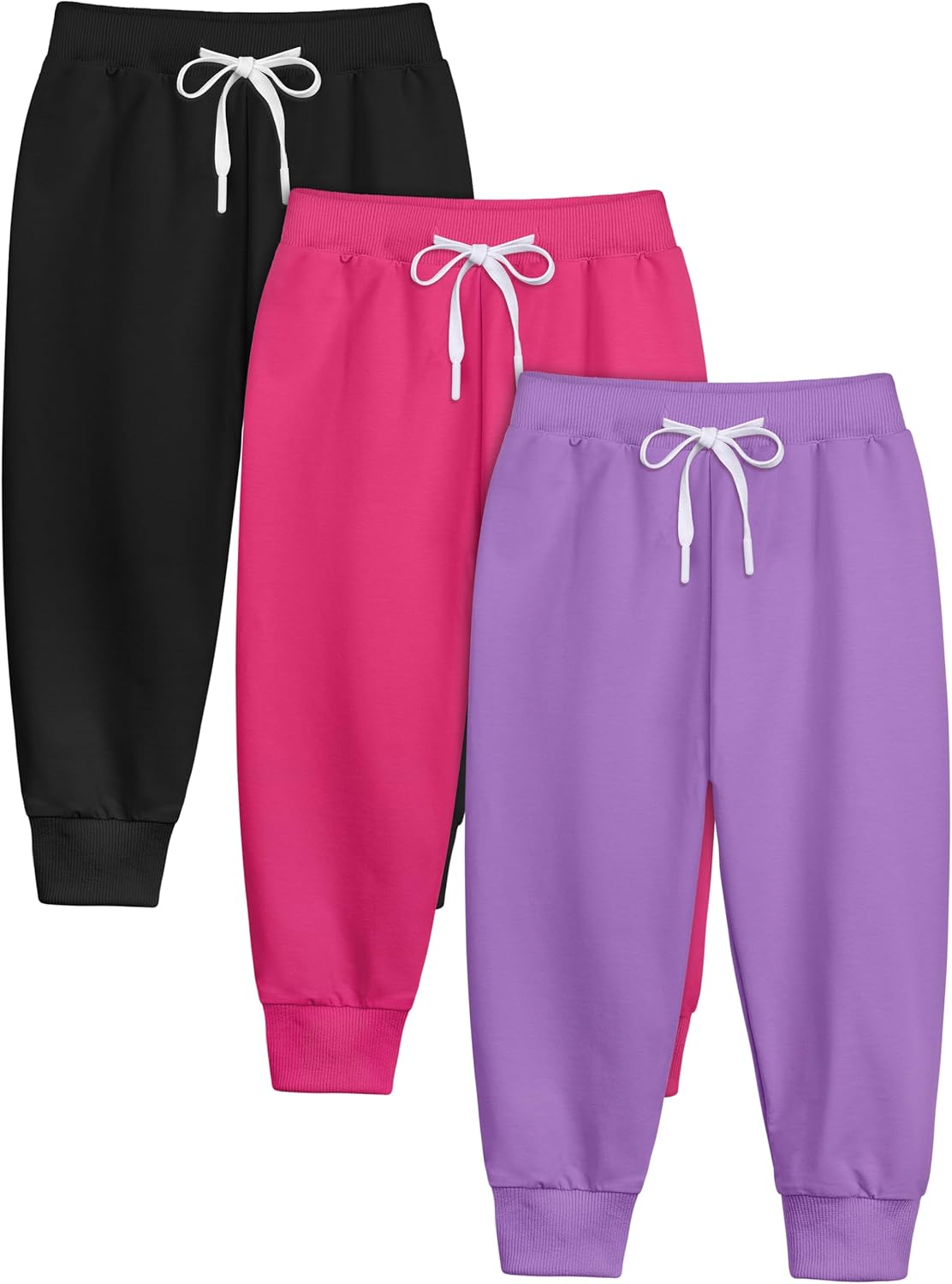 Resinta 3-Pack Toddler Boys Girls Sweatpants