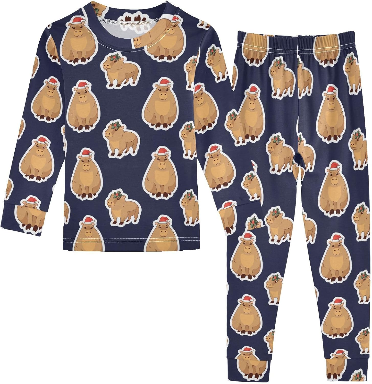 Cute Pajama Set Snug Fit for Kids