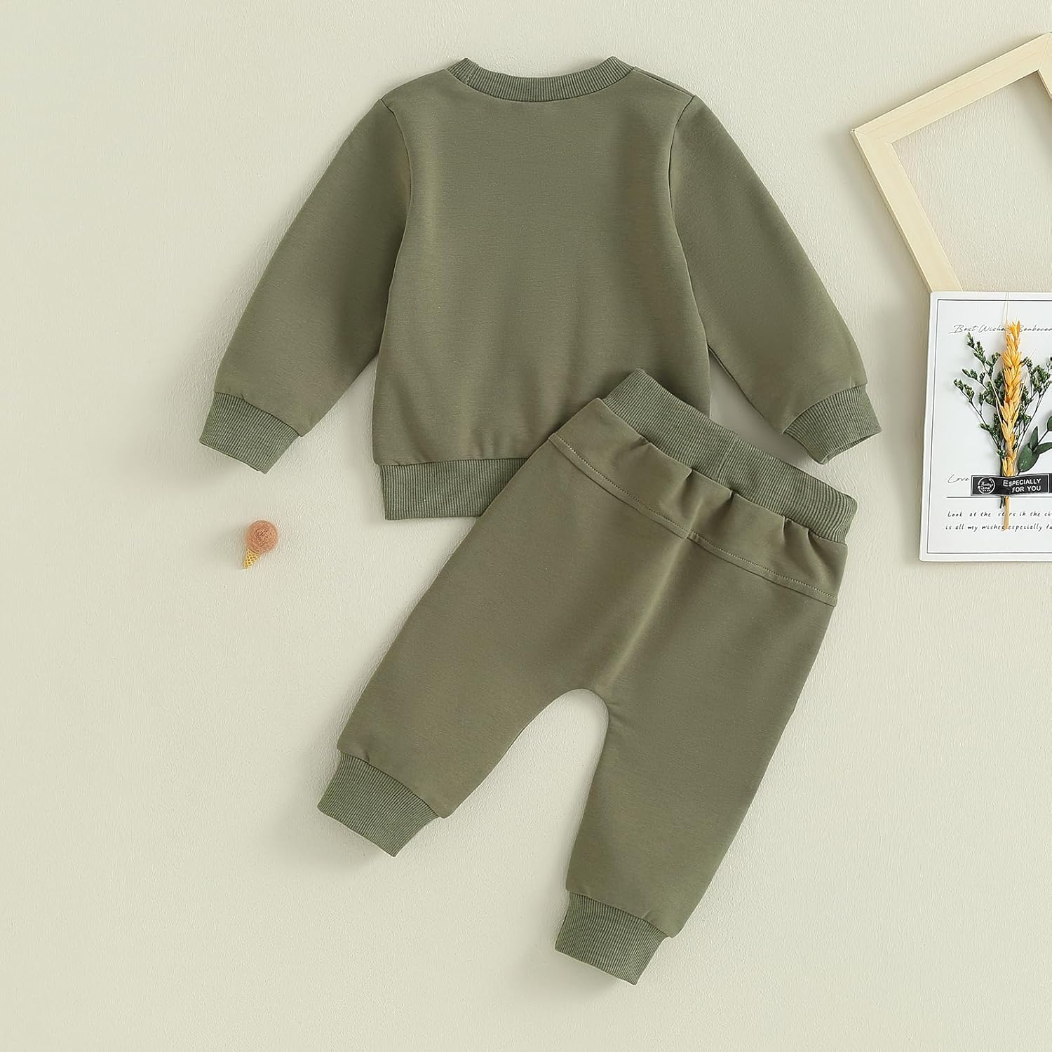 YINGISFITM Fall Baby Boy Outfit Set